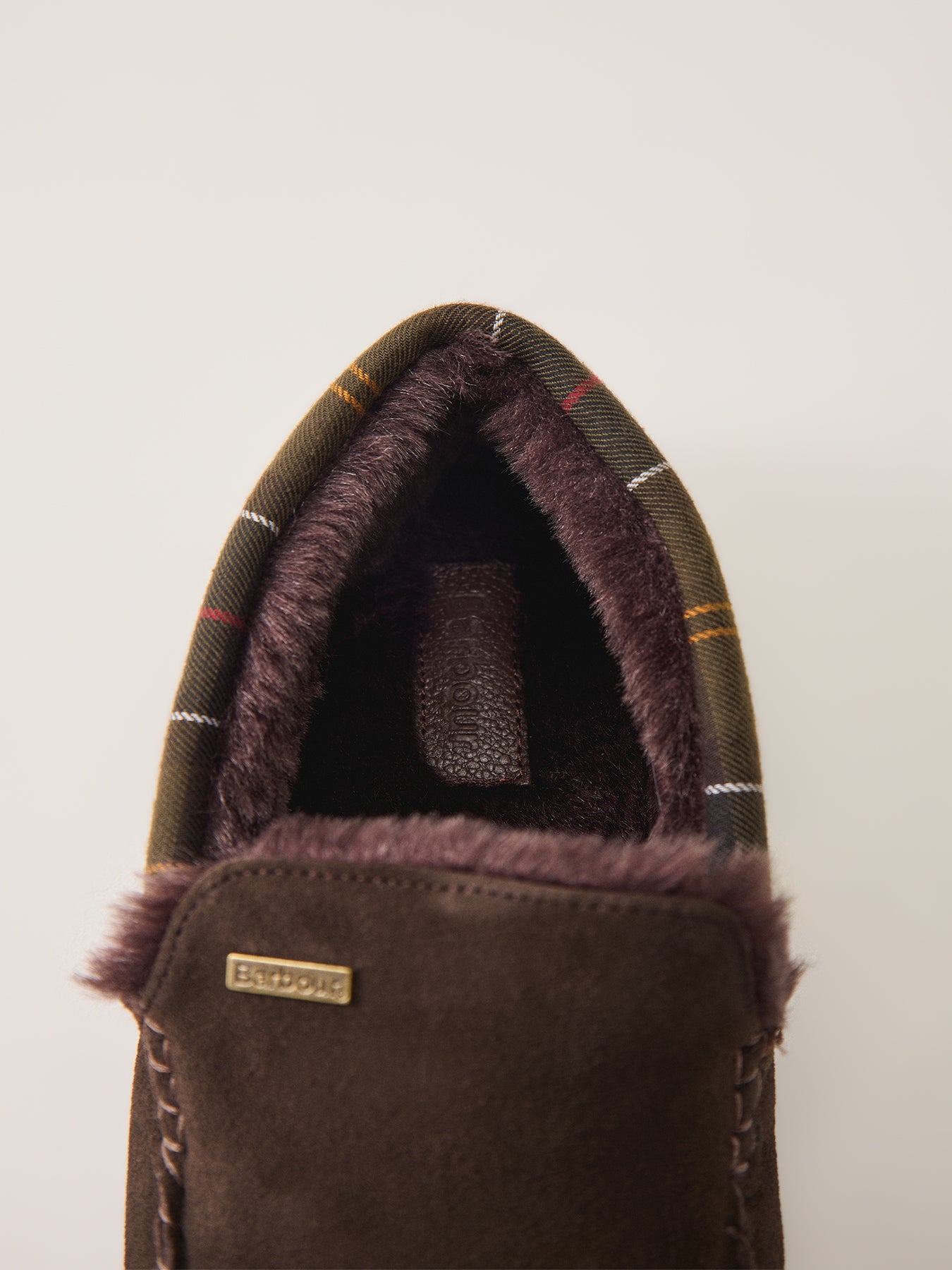 Monty Suede Slippers Brown