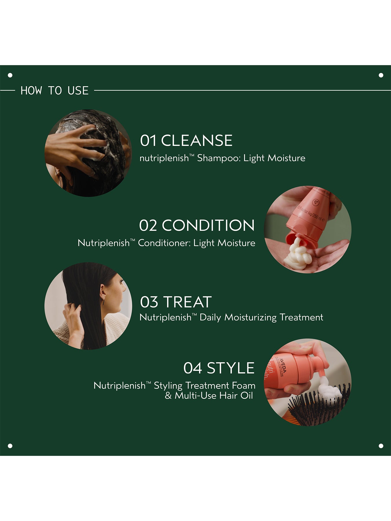 Nutriplenish hydrating liquid styling foam