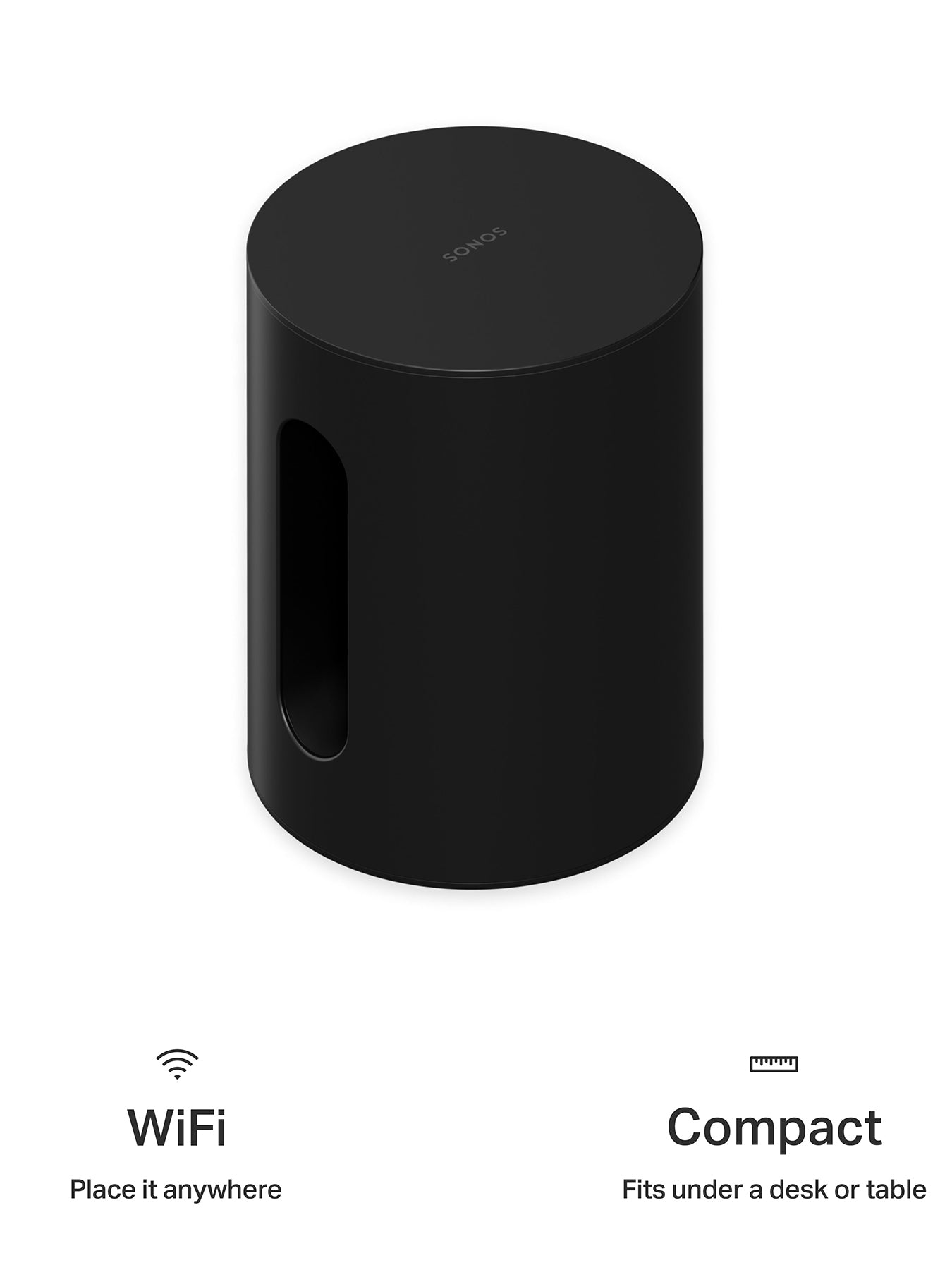 Sonos Sub Mini Wireless Sub Woofer Black