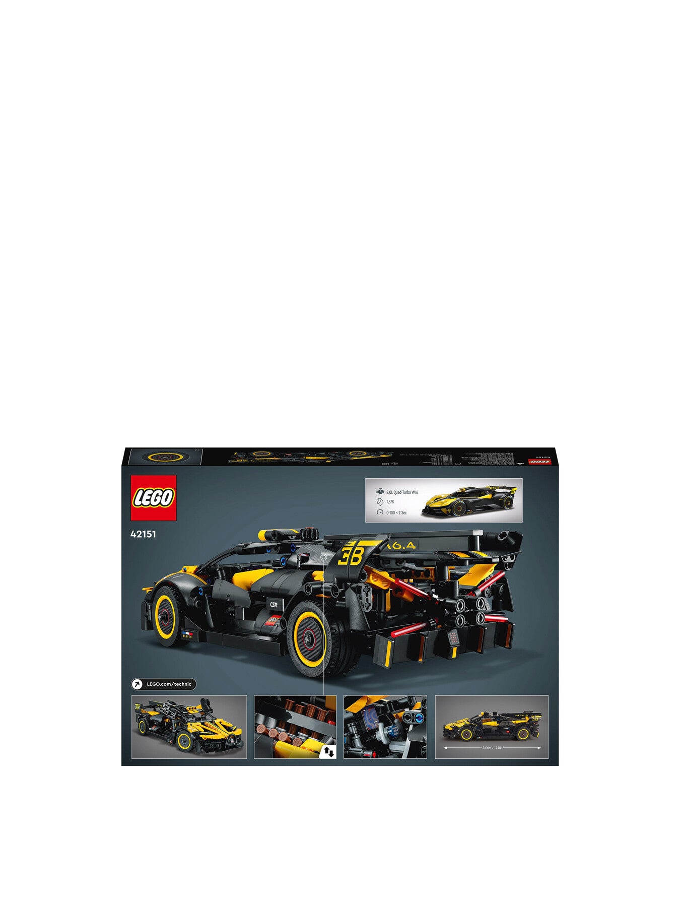 Technic Bugatti Bolide Building Toy Set 42151