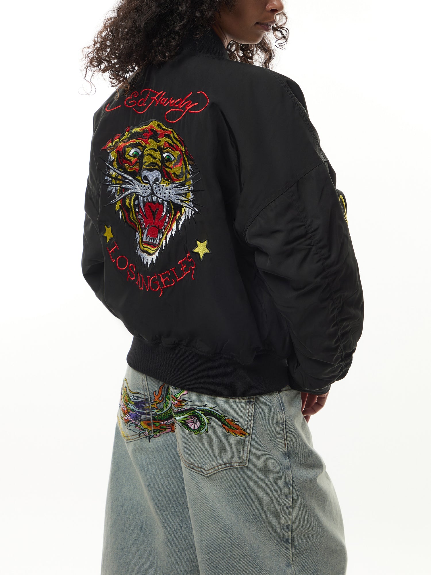 La-Tiger-Roar Bomber Jacket