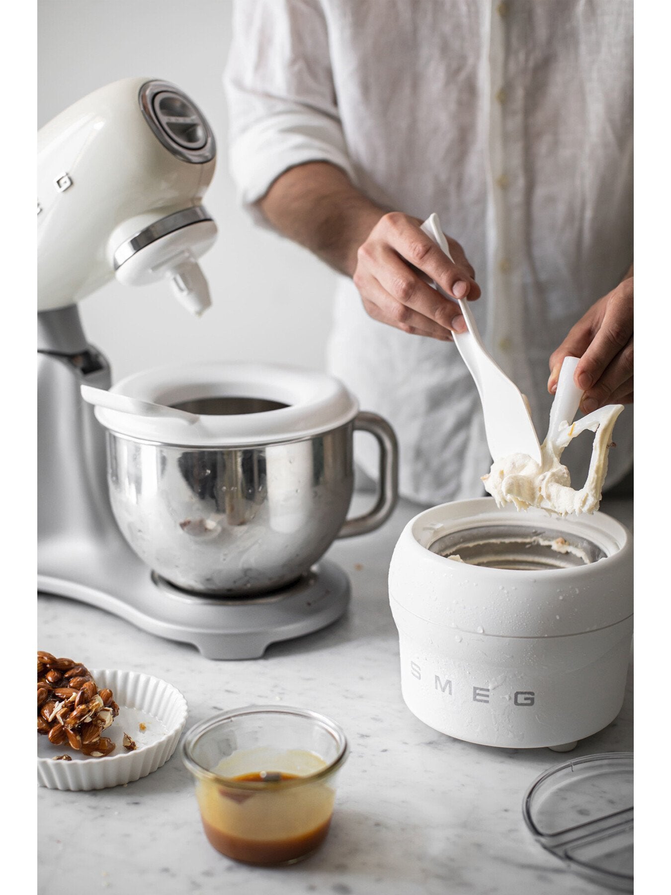 SMIC01 Stand Mixer Ice Cream Maker