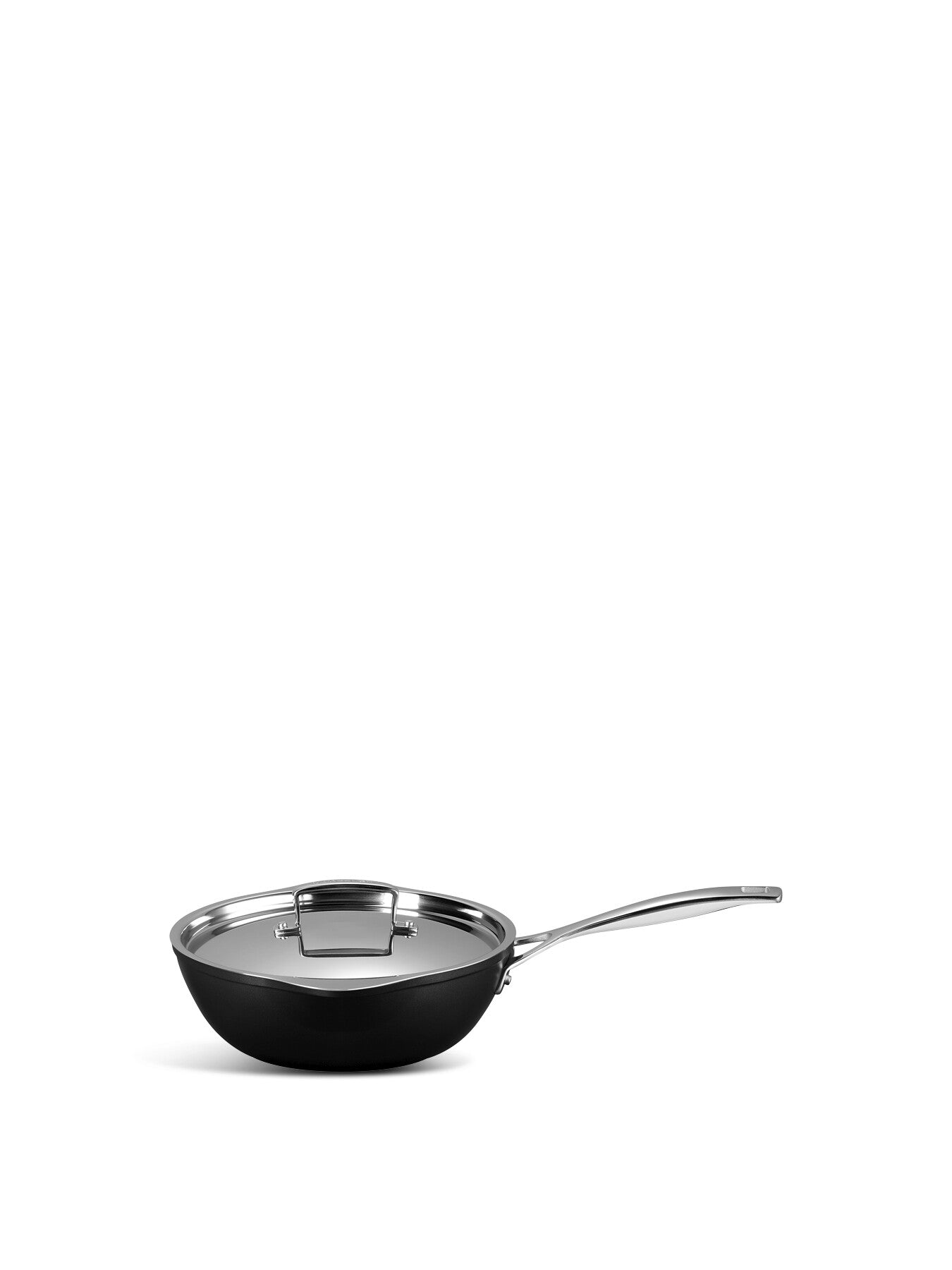 Toughened Non-Stick Chefs Pan with Pour Spout 24cm