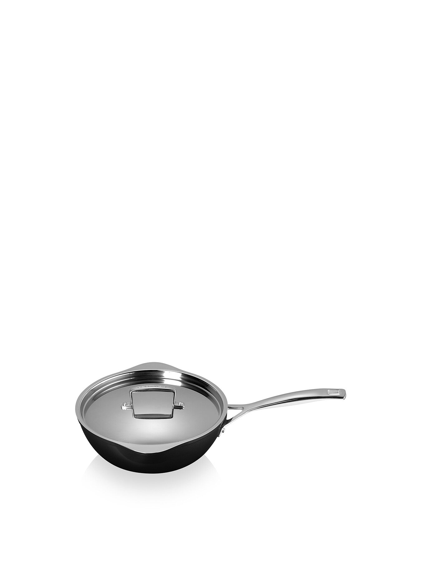 Toughened Non-Stick Chefs Pan with Pour Spout 24cm