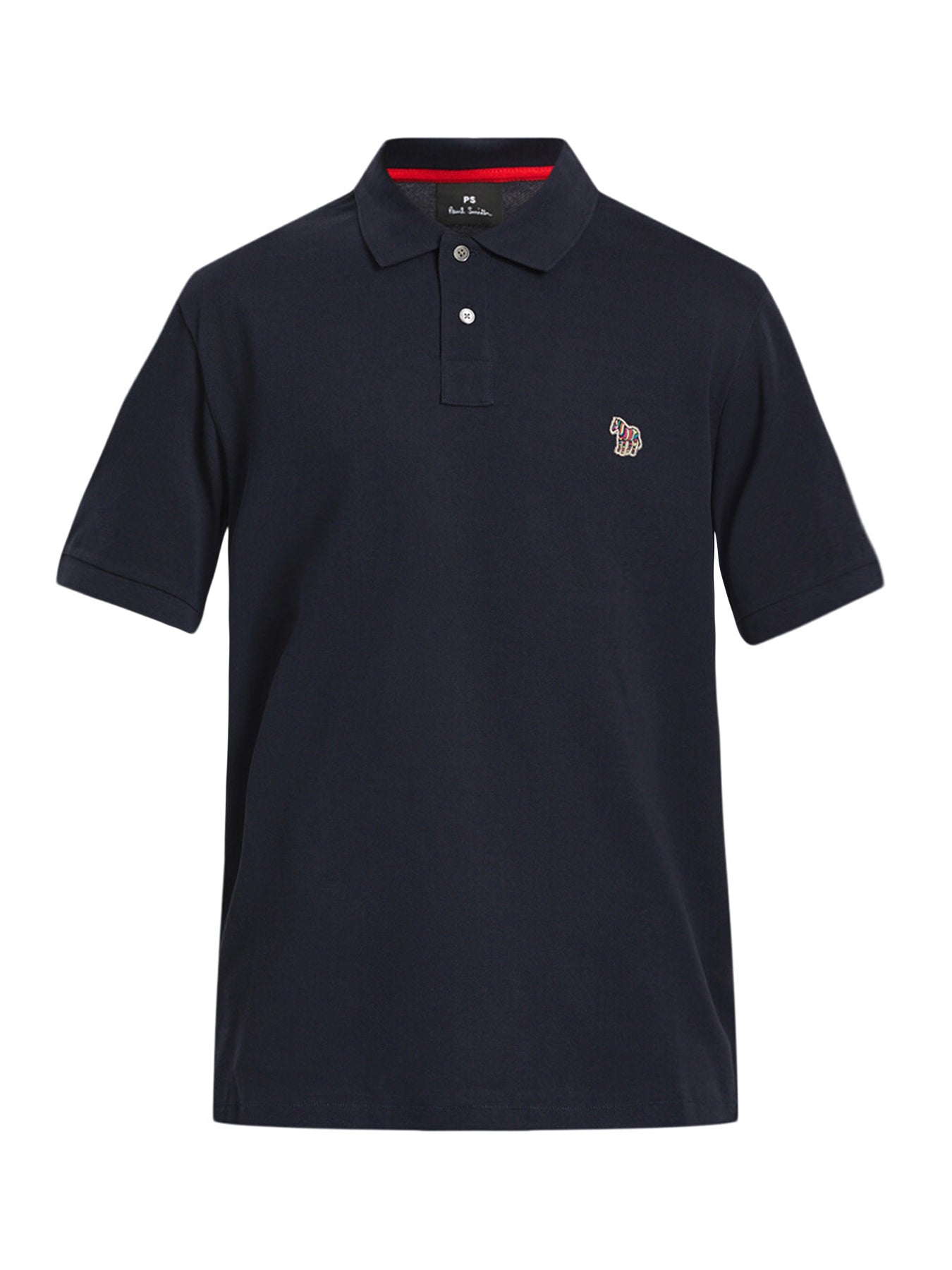 Mens Reg Fit Short Sleeve Polo Shirt Zebra