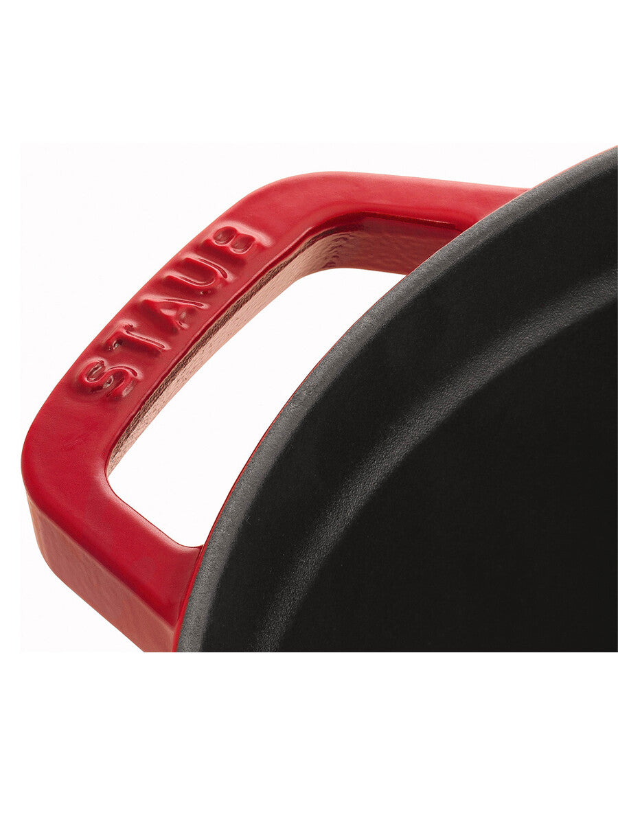Round Cast Iron Cocotte 26cm Cherry