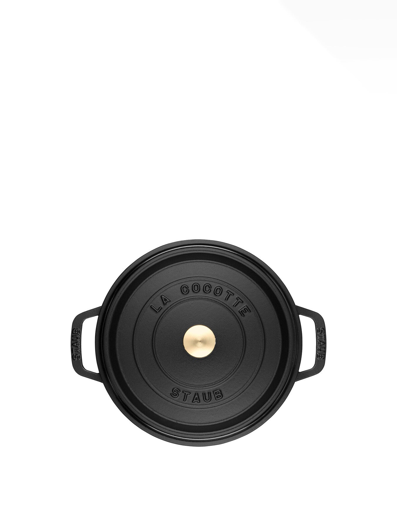 Round Cast Iron Cocotte 26cm Black