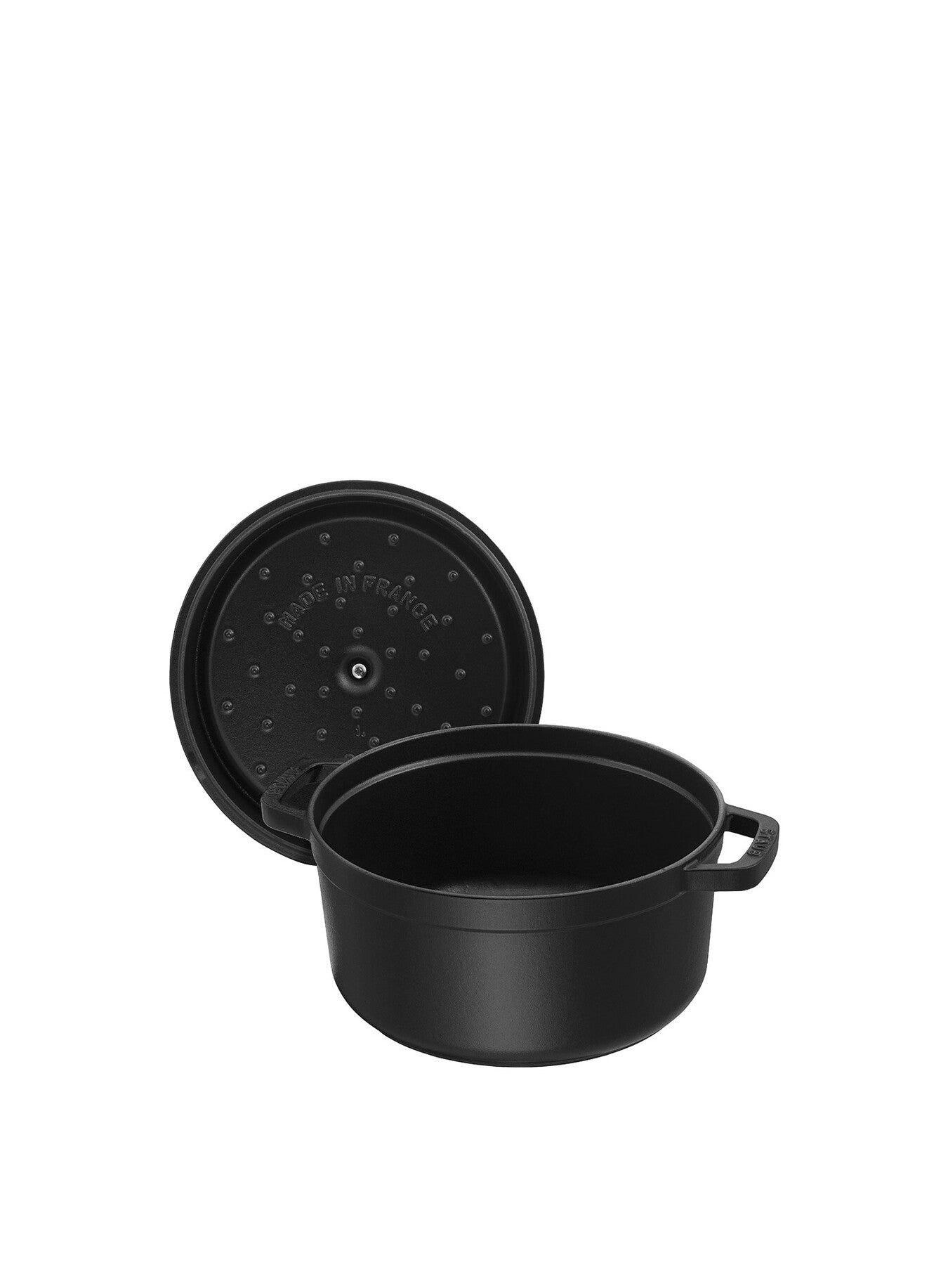 Round Cast Iron Cocotte 26cm Black