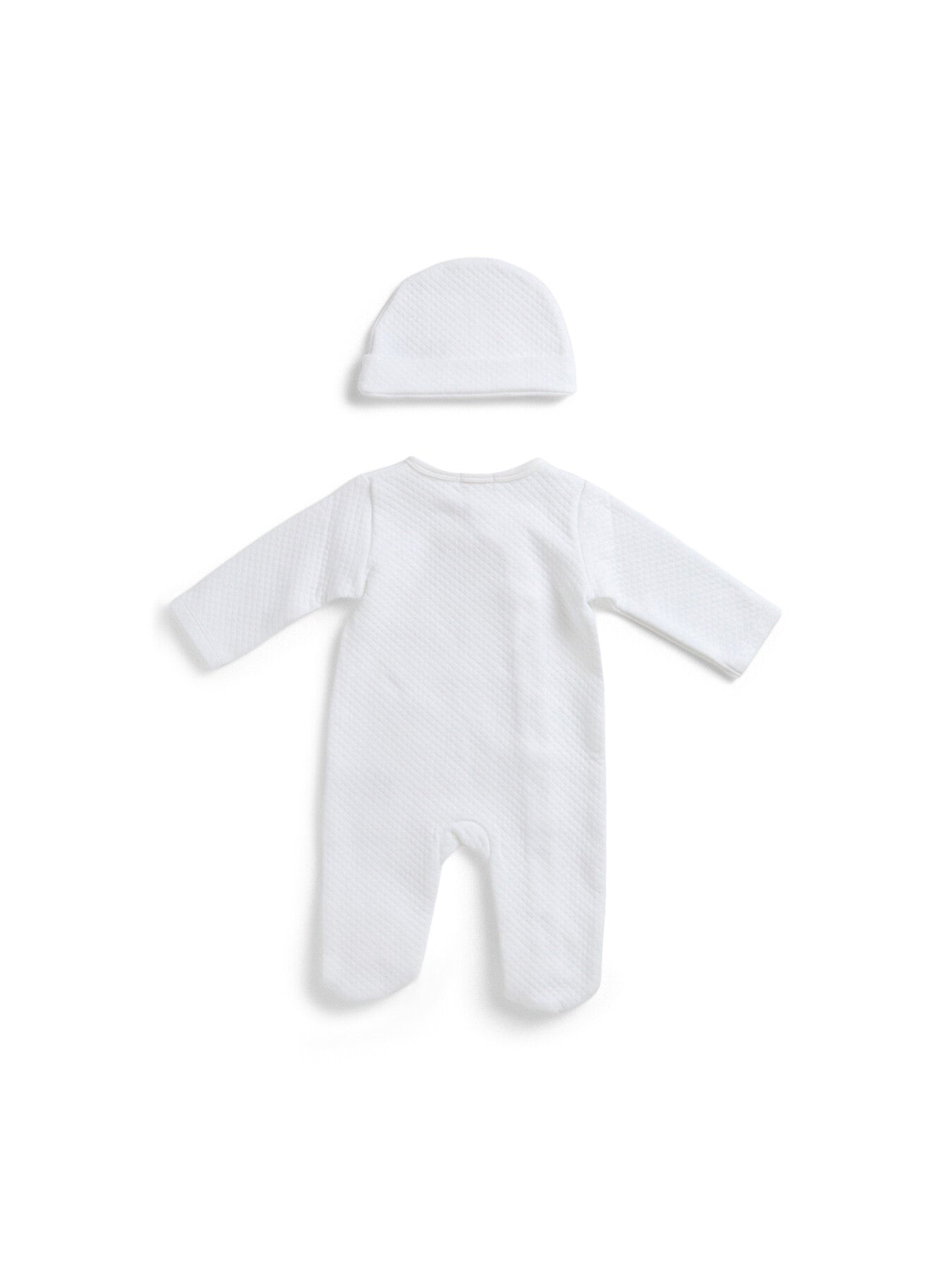 Quilted babygrow