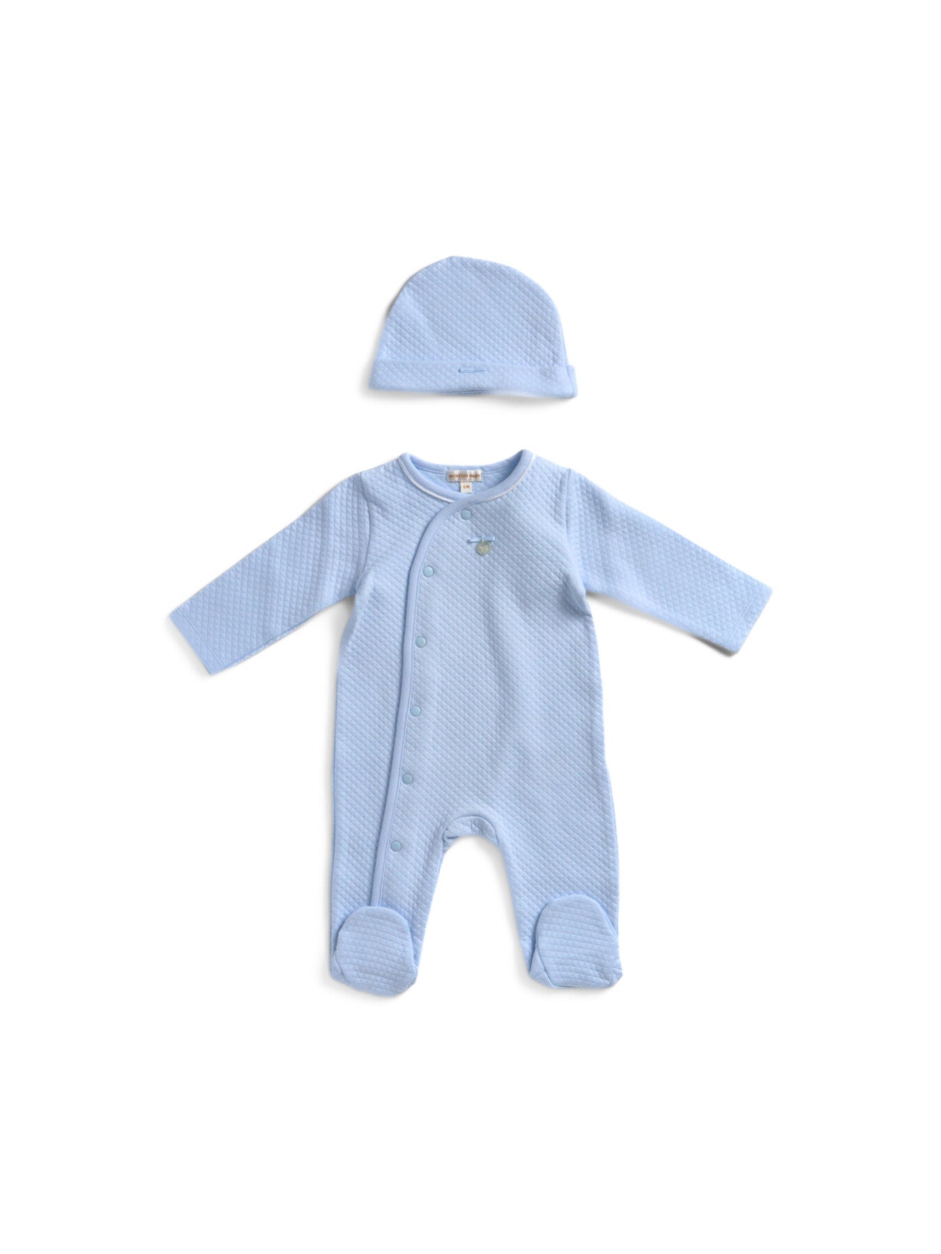 Quilted babygrow