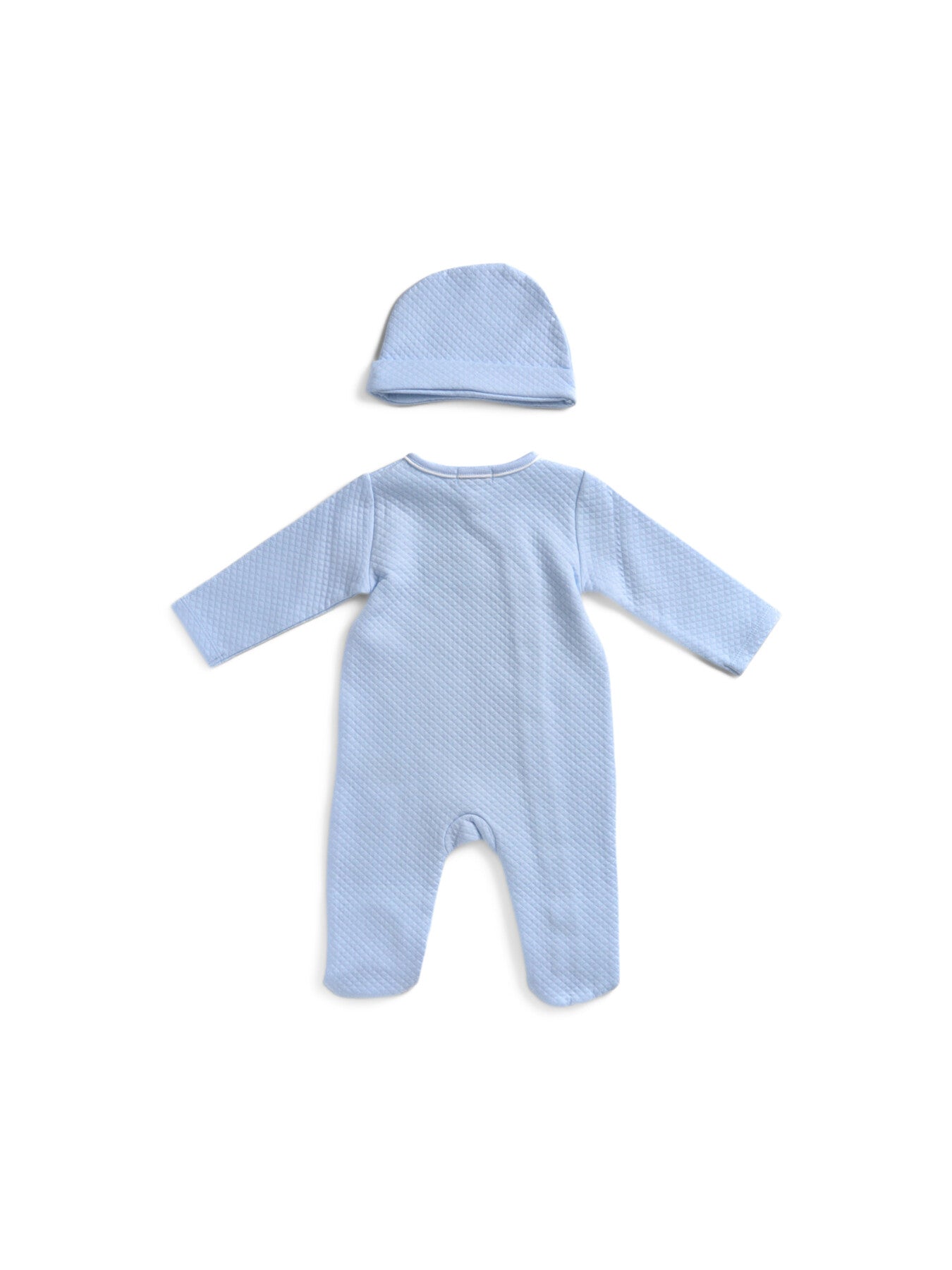 Quilted babygrow