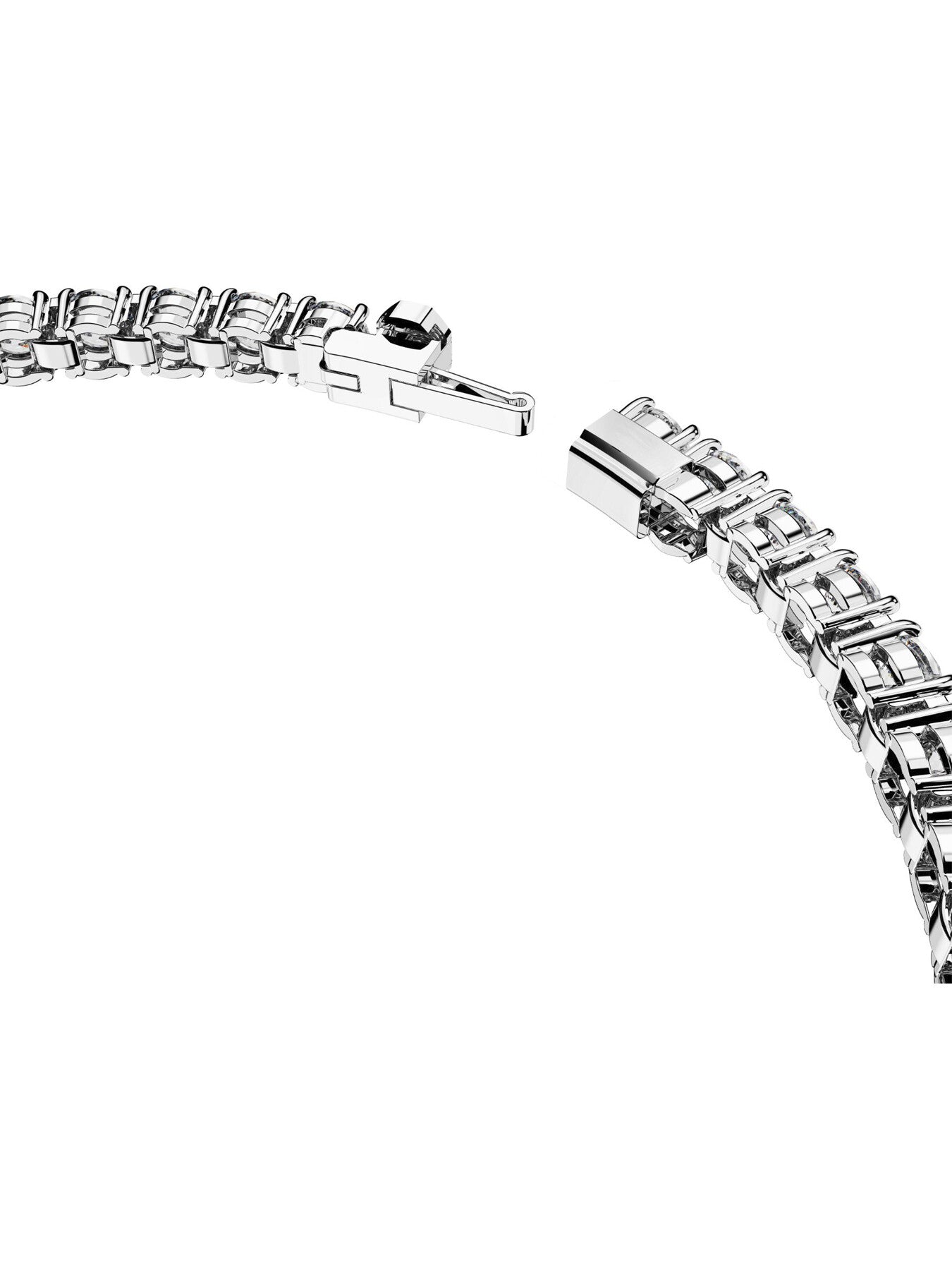 Large Matrix Tennis Bracelet