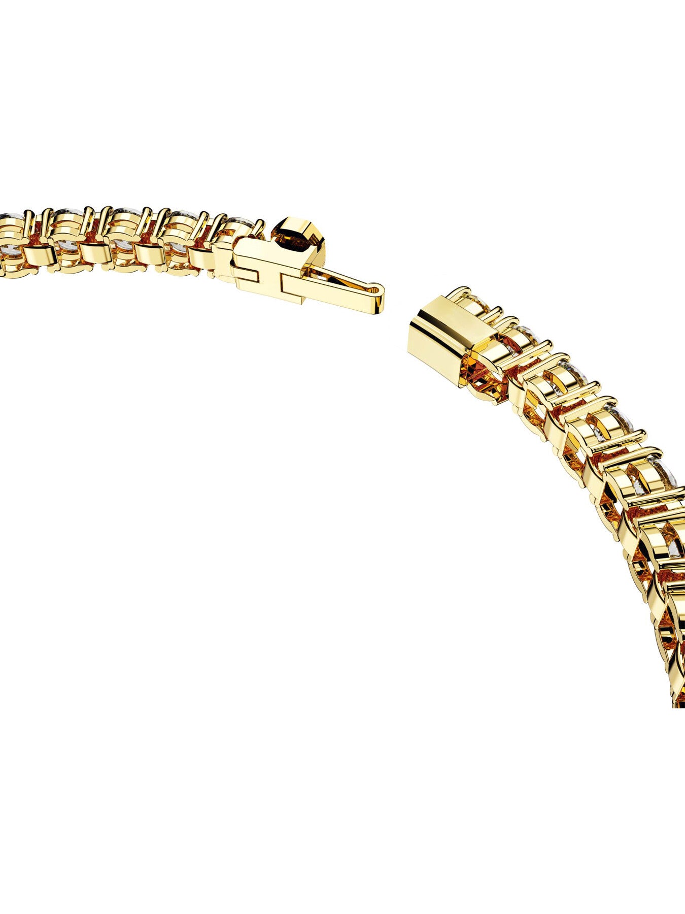 Large Matrix Tennis Bracelet