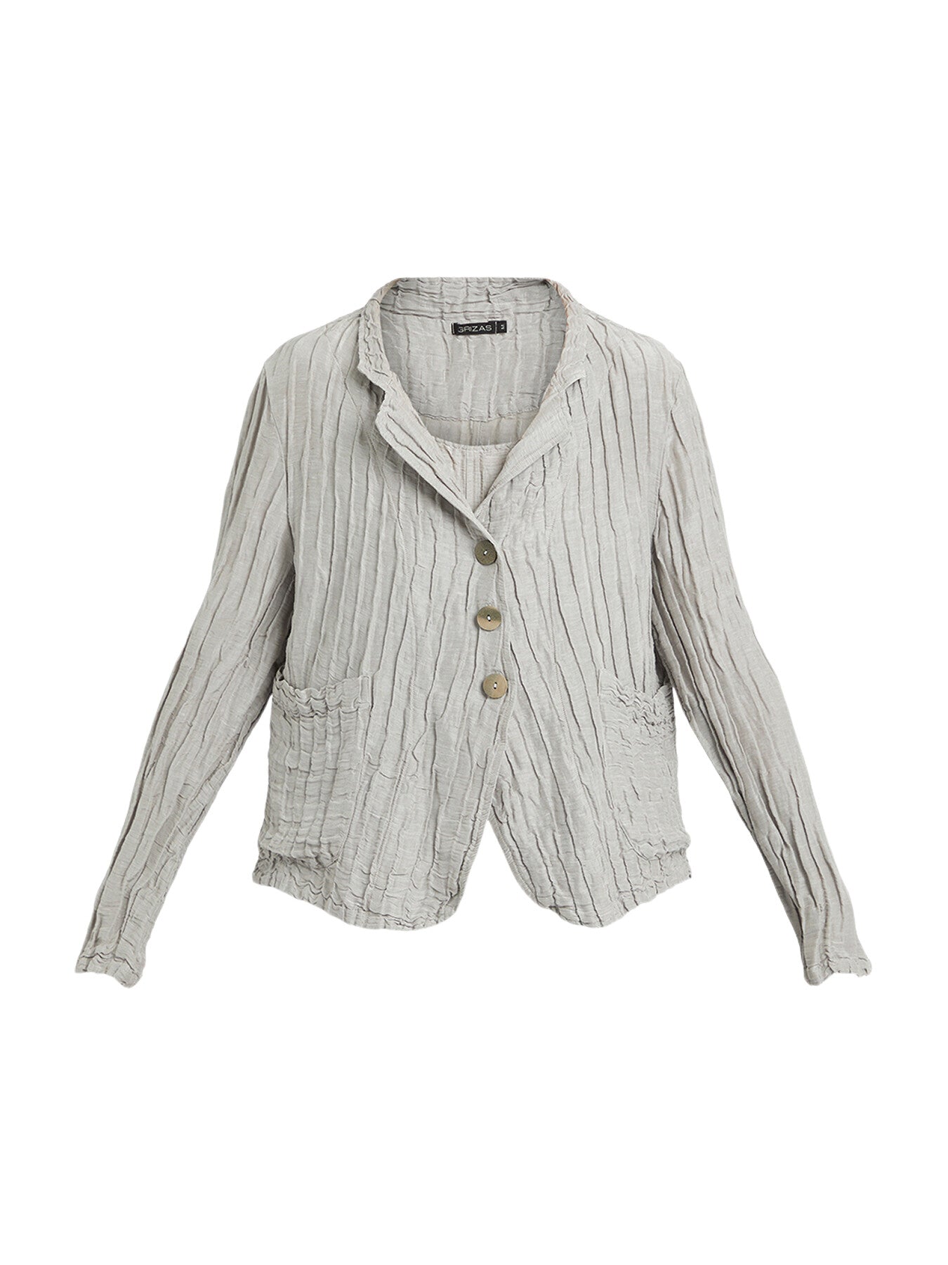 Silk Crinkle Jacket