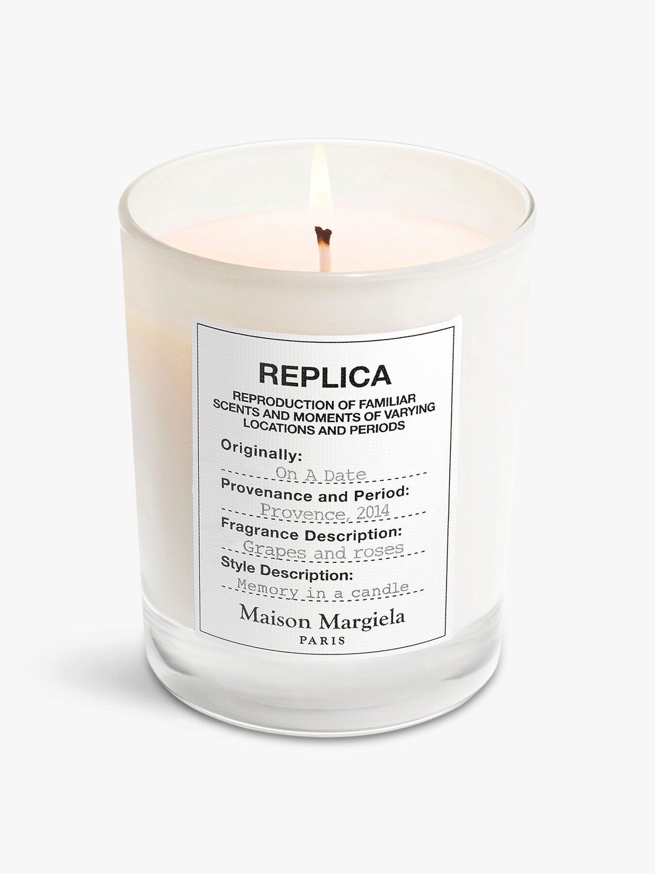 Replica On A Date Candle 165g