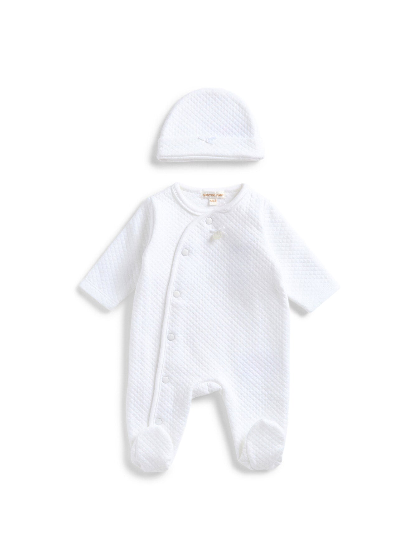 Quilted babygrow
