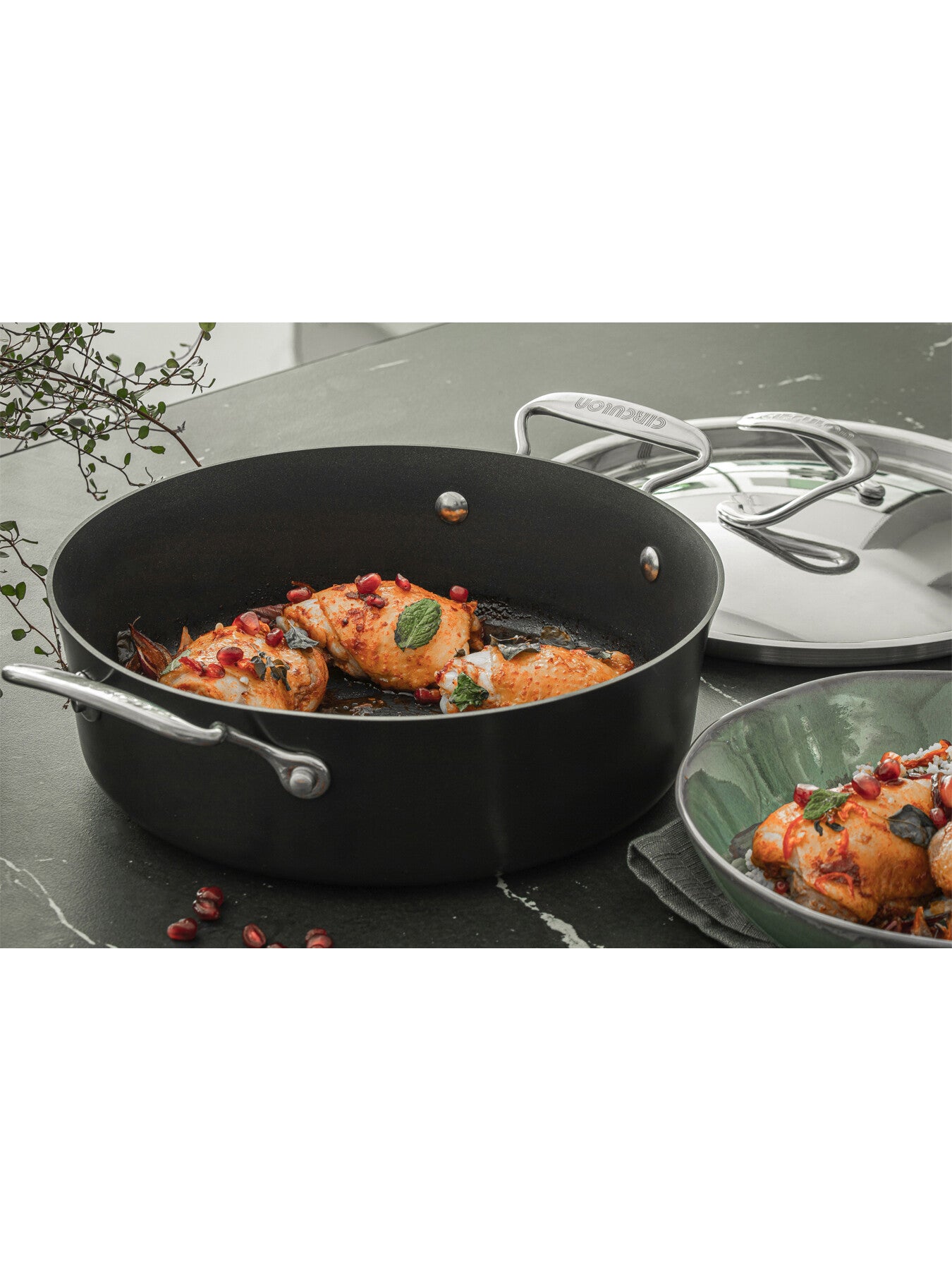 Style Hard Anodised Sauteuse 3.8L