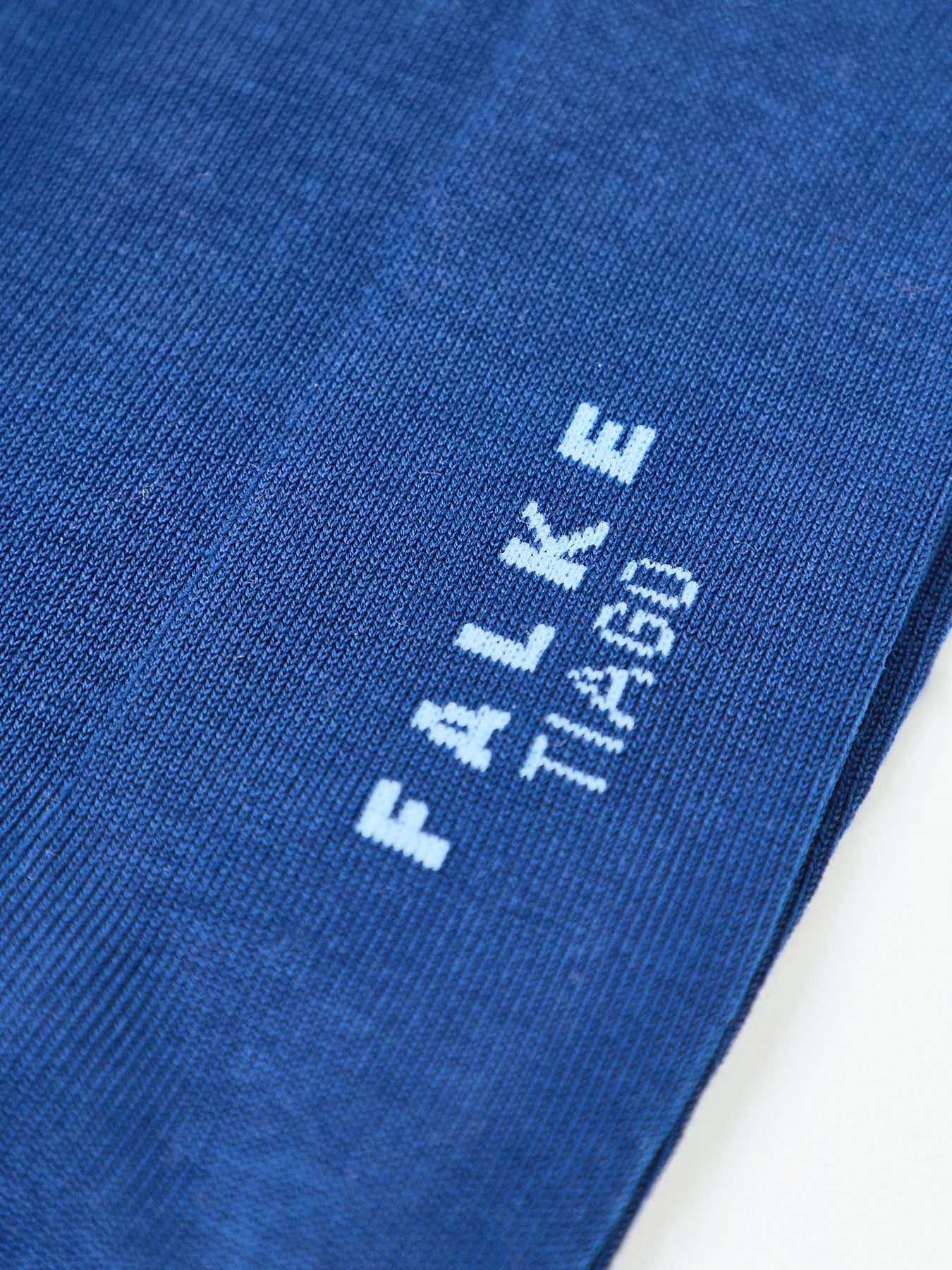 Tiago Cotton Crew Socks Blue