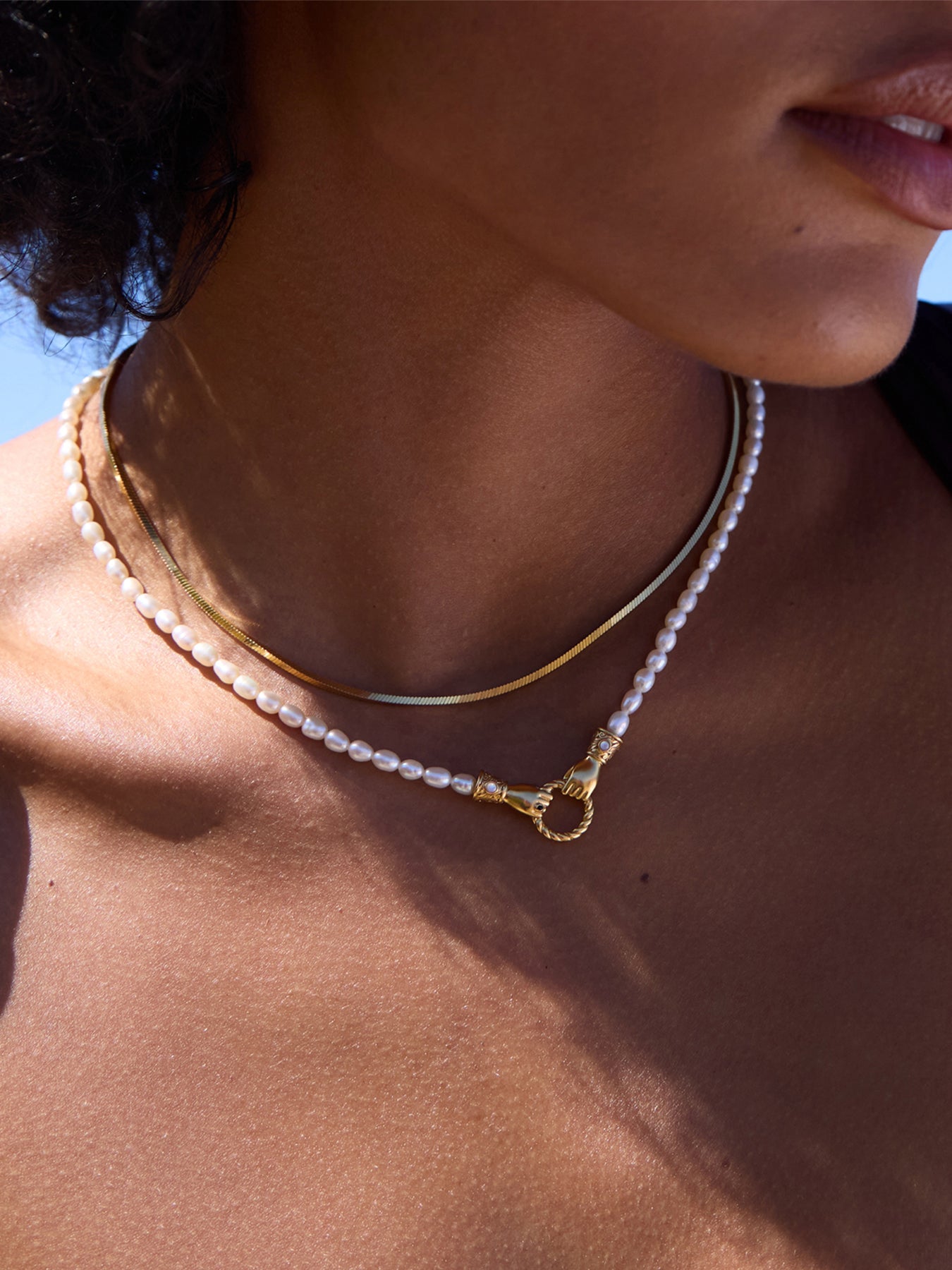 Harris Reed in Good Hands Pearl Necklace
