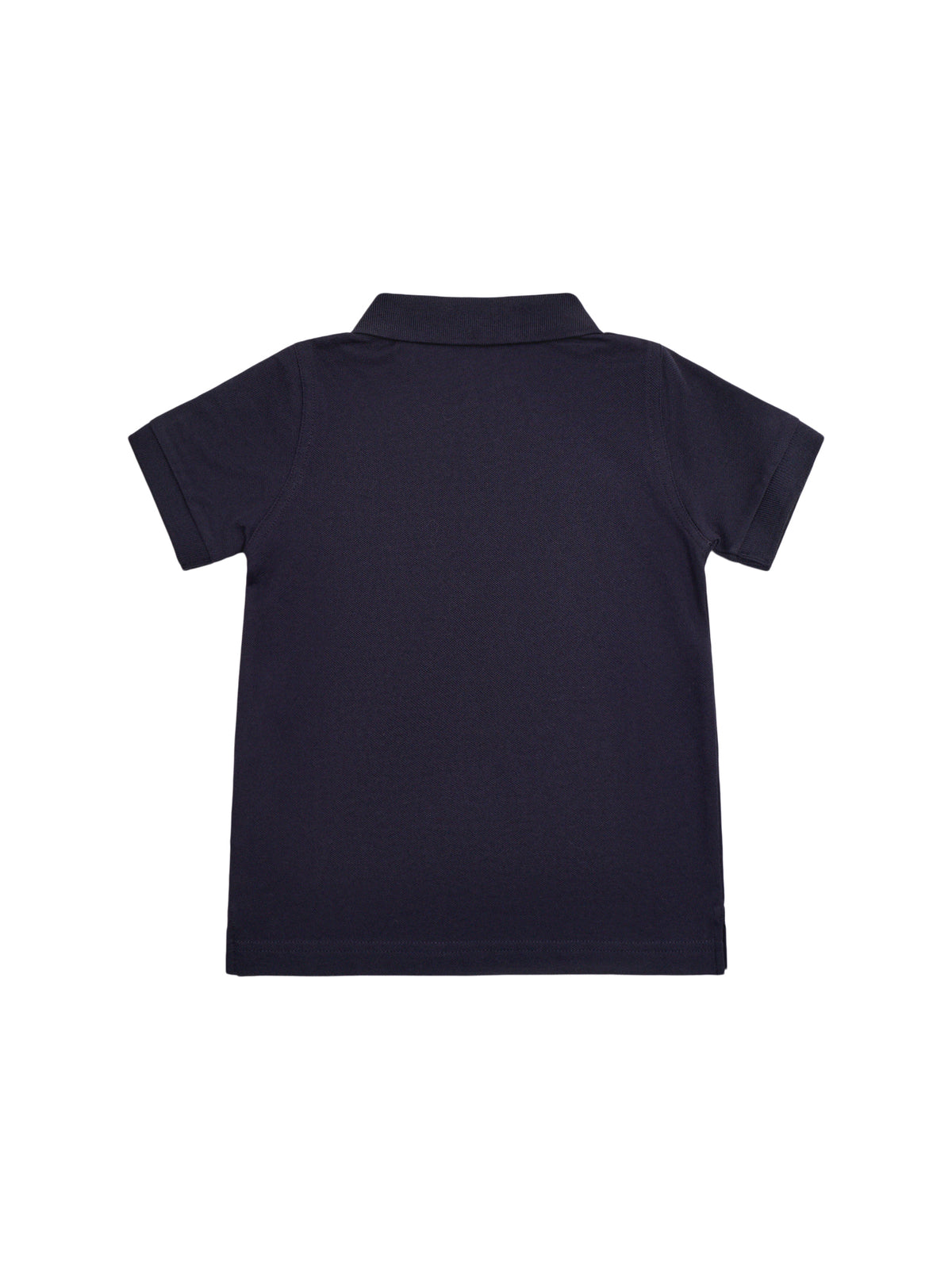 Shield Short-Sleeved Piqué Polo Shirt - Evening Blue