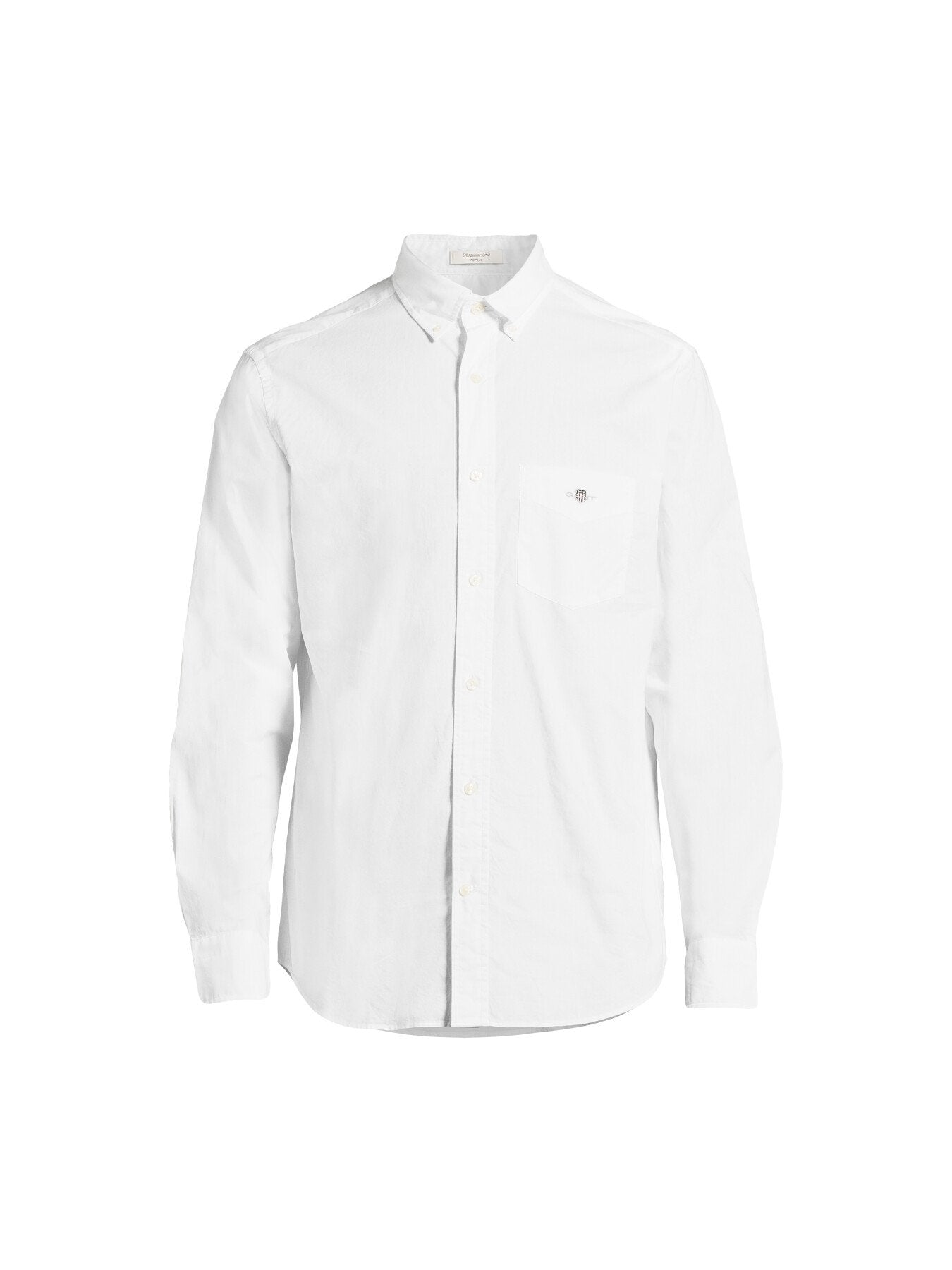 Regular Fit Poplin Shirt White
