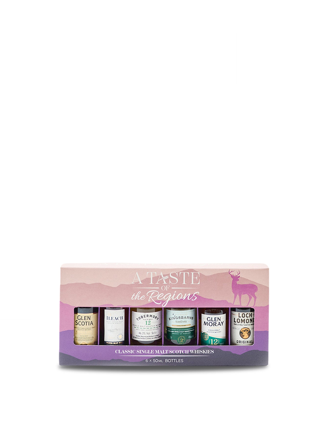 A Taste of the Regions Whisky Gift Pack 6 x 5cl