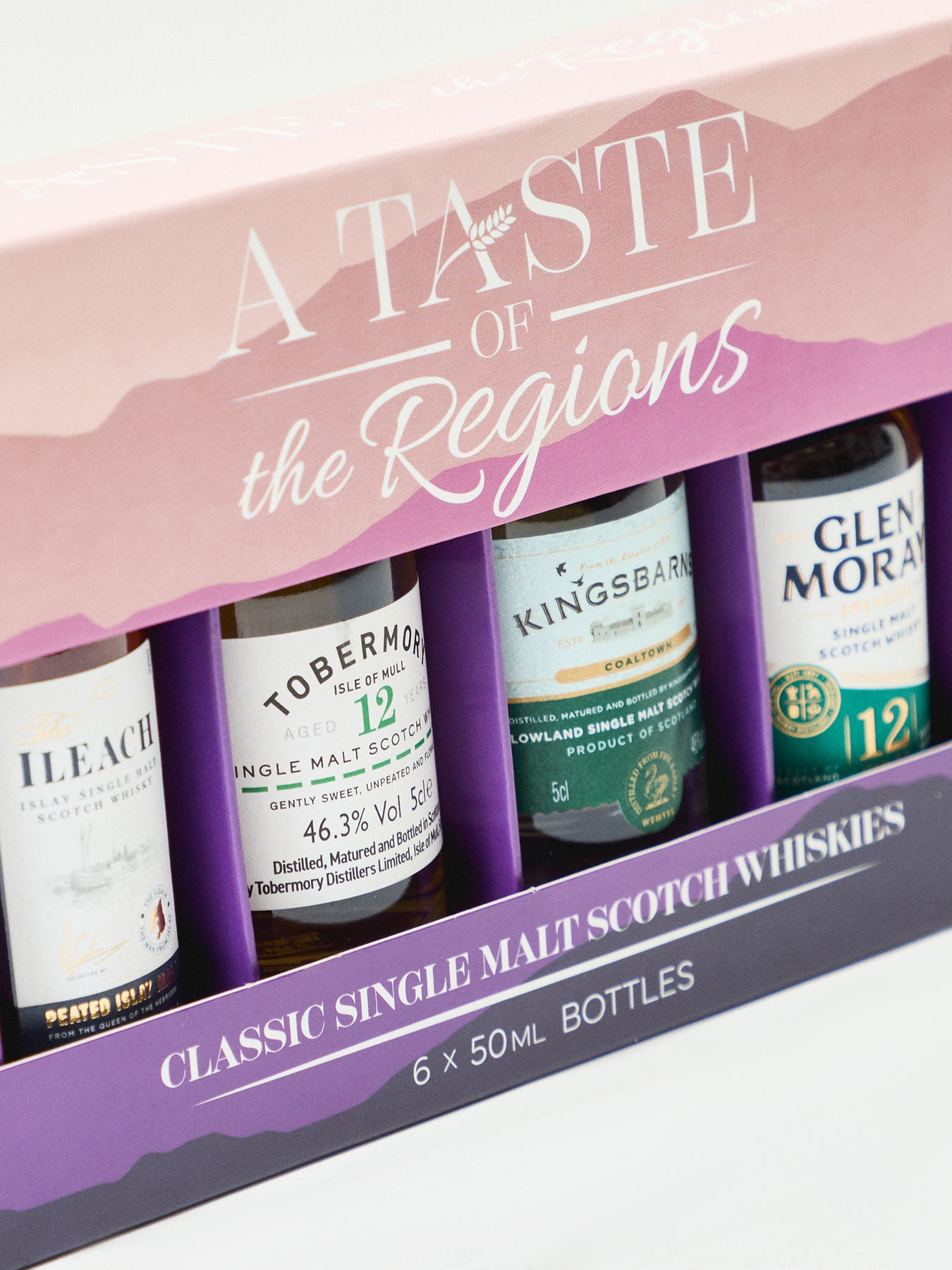 A Taste of the Regions Whisky Gift Pack 6 x 5cl