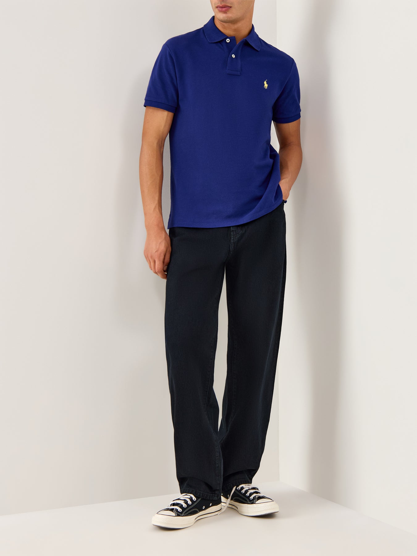 Custom Fit Polo Top Fall Royal