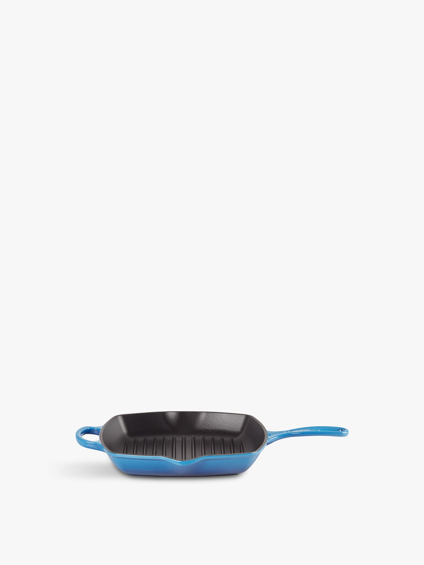 Signature Cast Iron Square Grillit 26cm Azure Blue