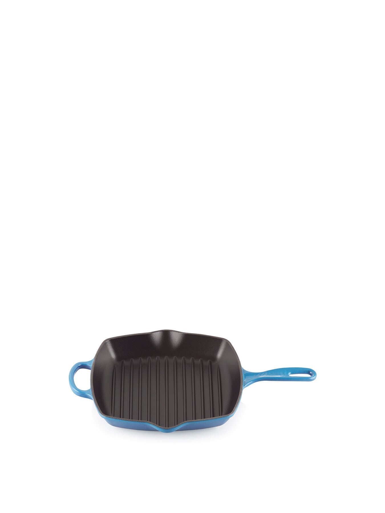 Signature Cast Iron Square Grillit 26cm Azure Blue