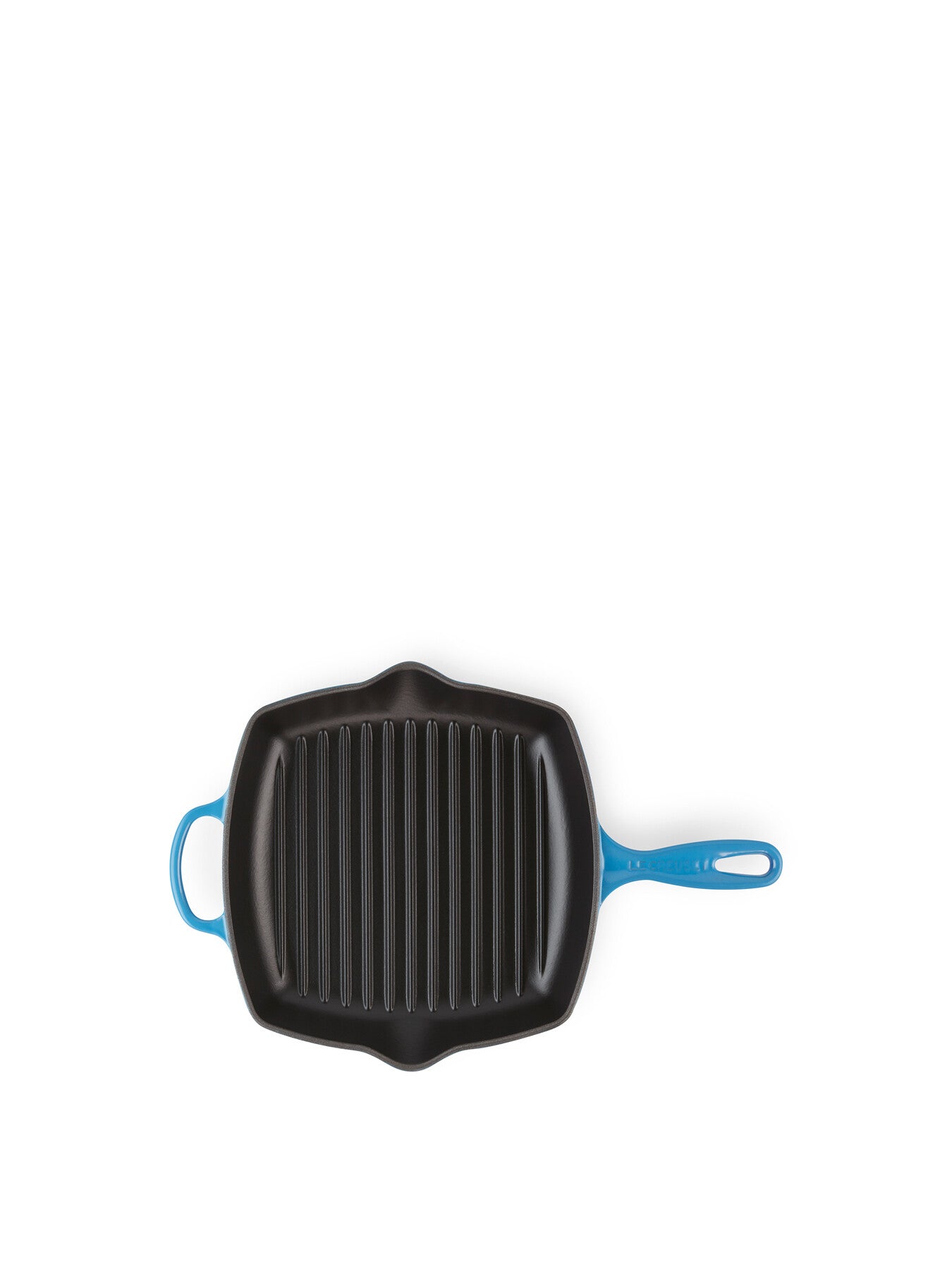 Signature Cast Iron Square Grillit 26cm Azure Blue