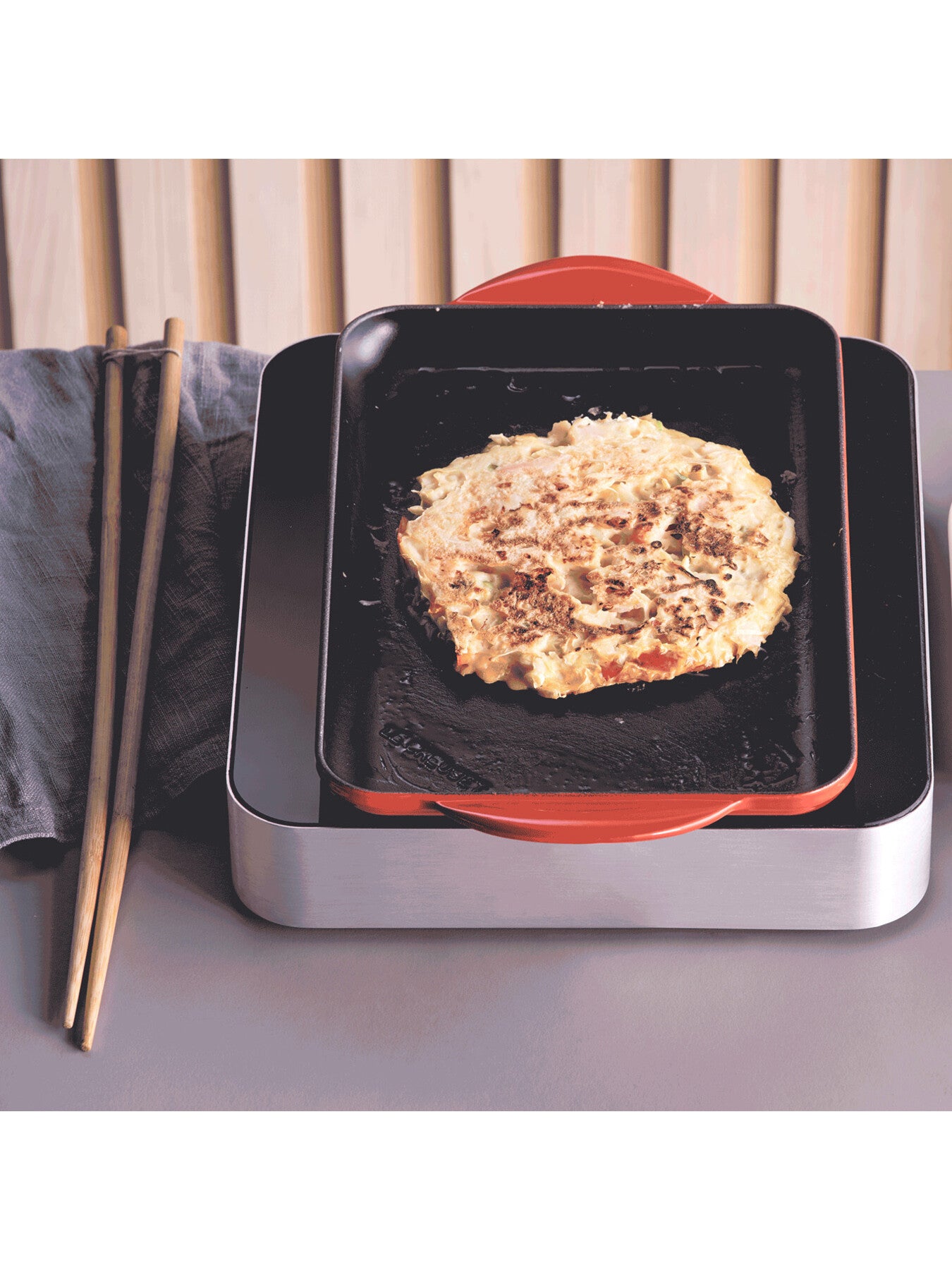 Cast Iron Rectangular Grill 32cm