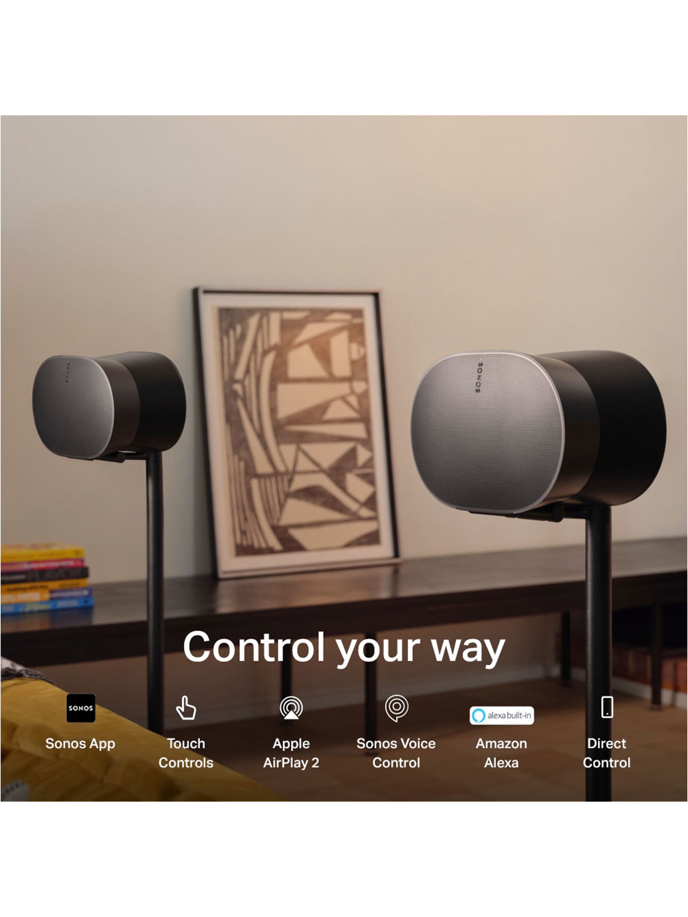 Sonos Era 300 Stereo Speaker with Dolby Atmos Black