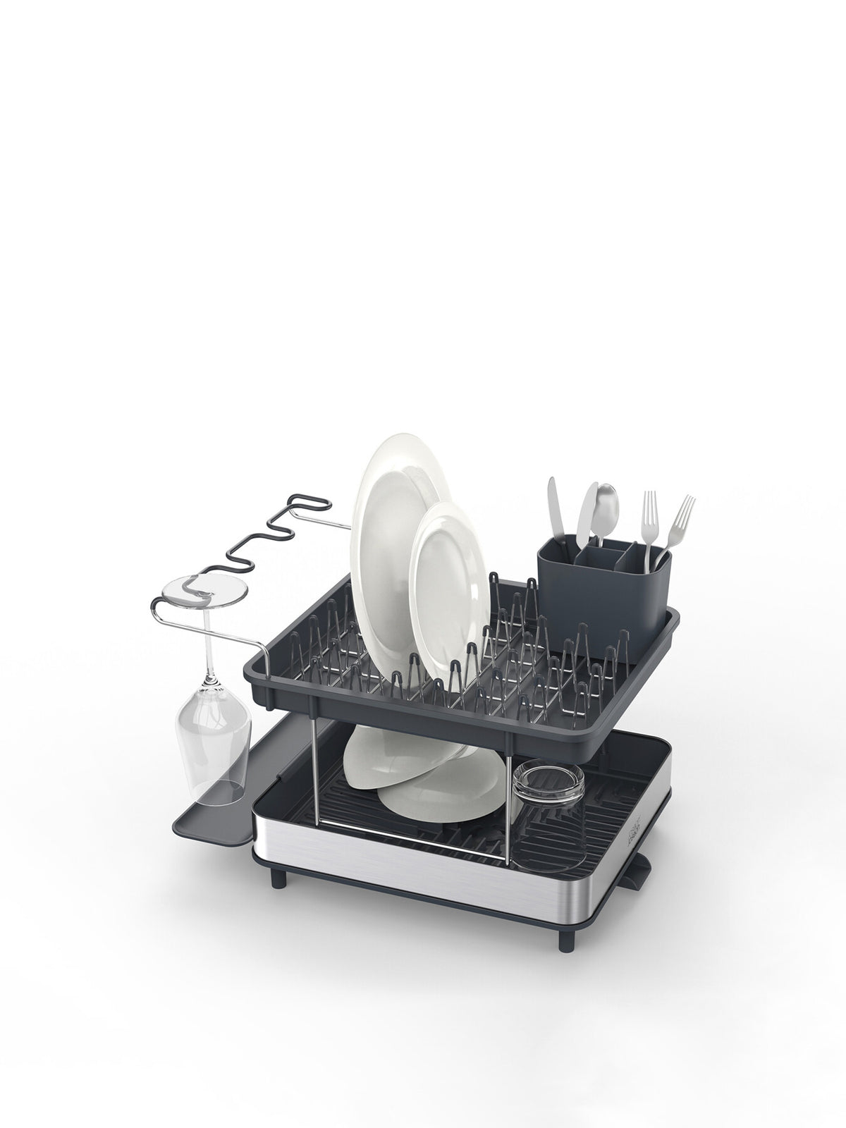 Excel Steel 2 Tier Dish Rack