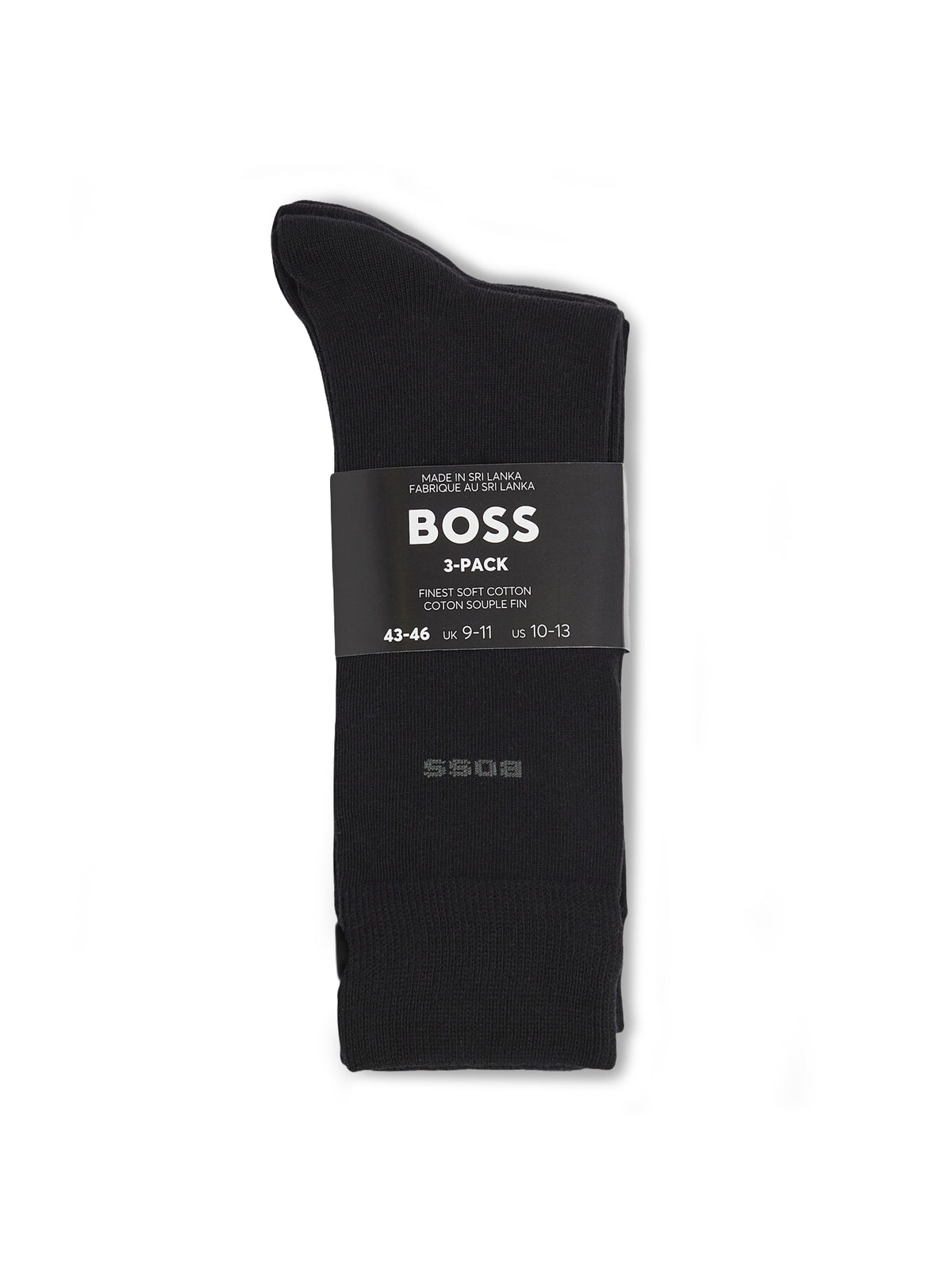 3 Pack Uni Combed Cotton Sock