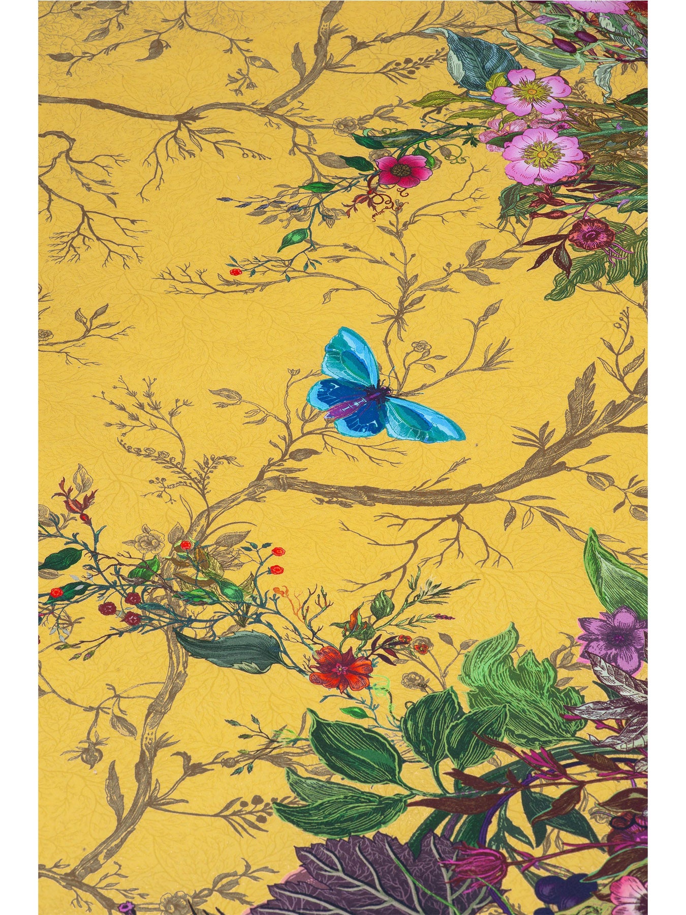 Bloomsbury Garden Duvet Cover Set Yellow