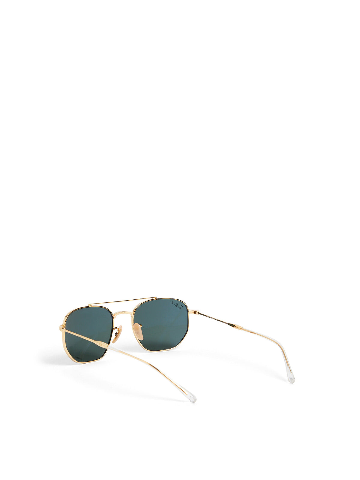 RB3707 Angular Polarised Metal Sunglasses