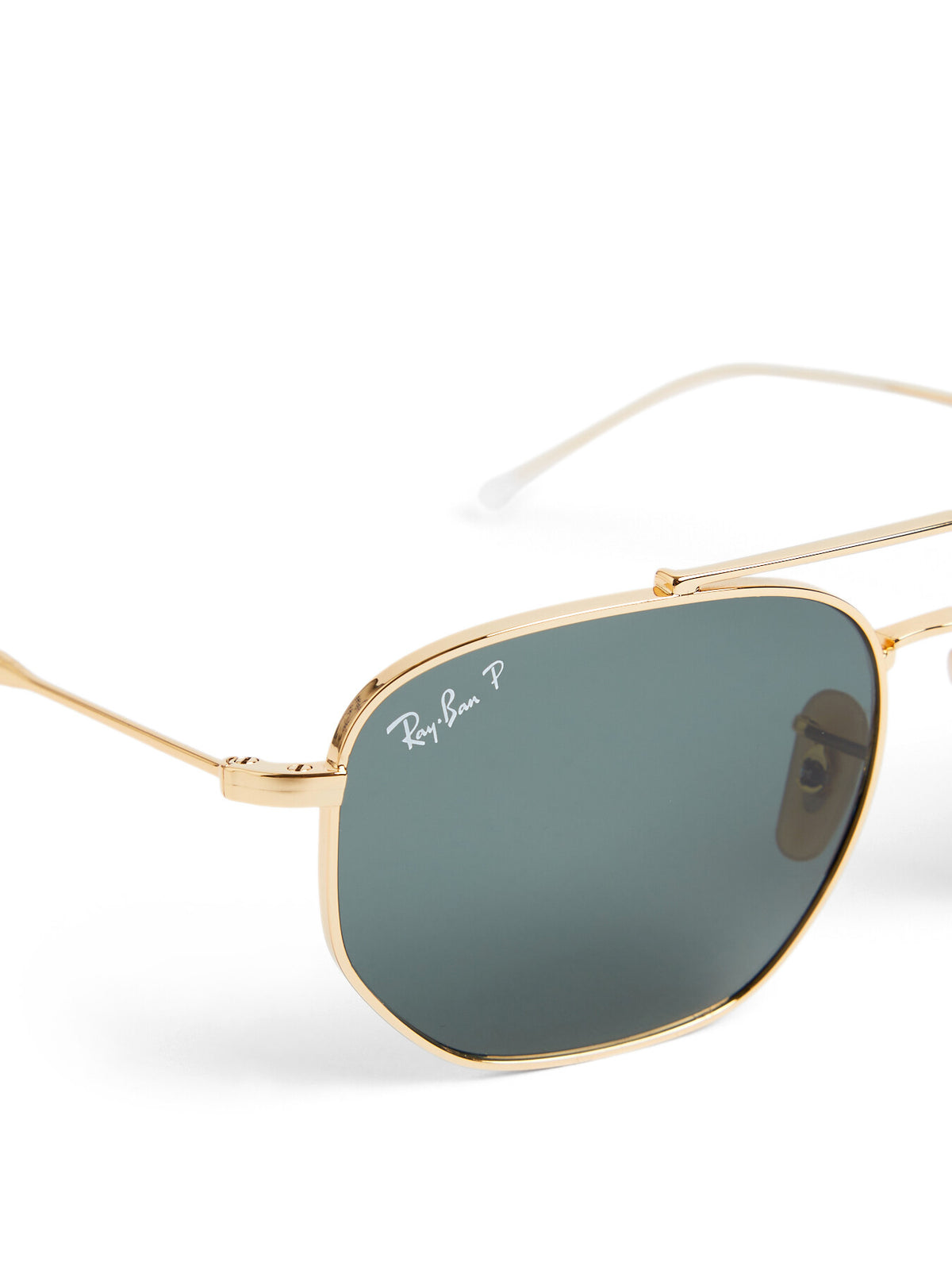 RB3707 Angular Polarised Metal Sunglasses