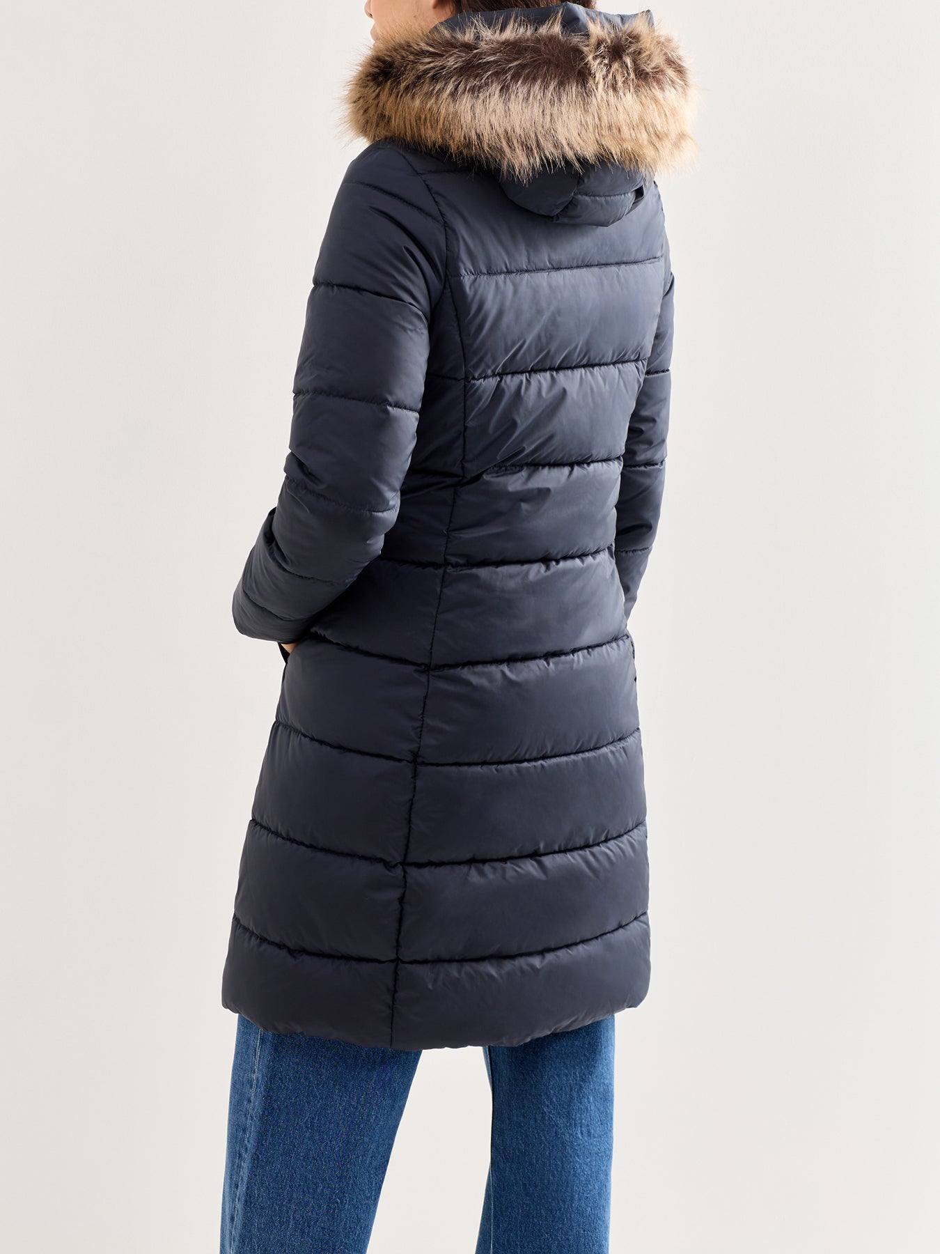 Rosoman Quilted Jacket Navy