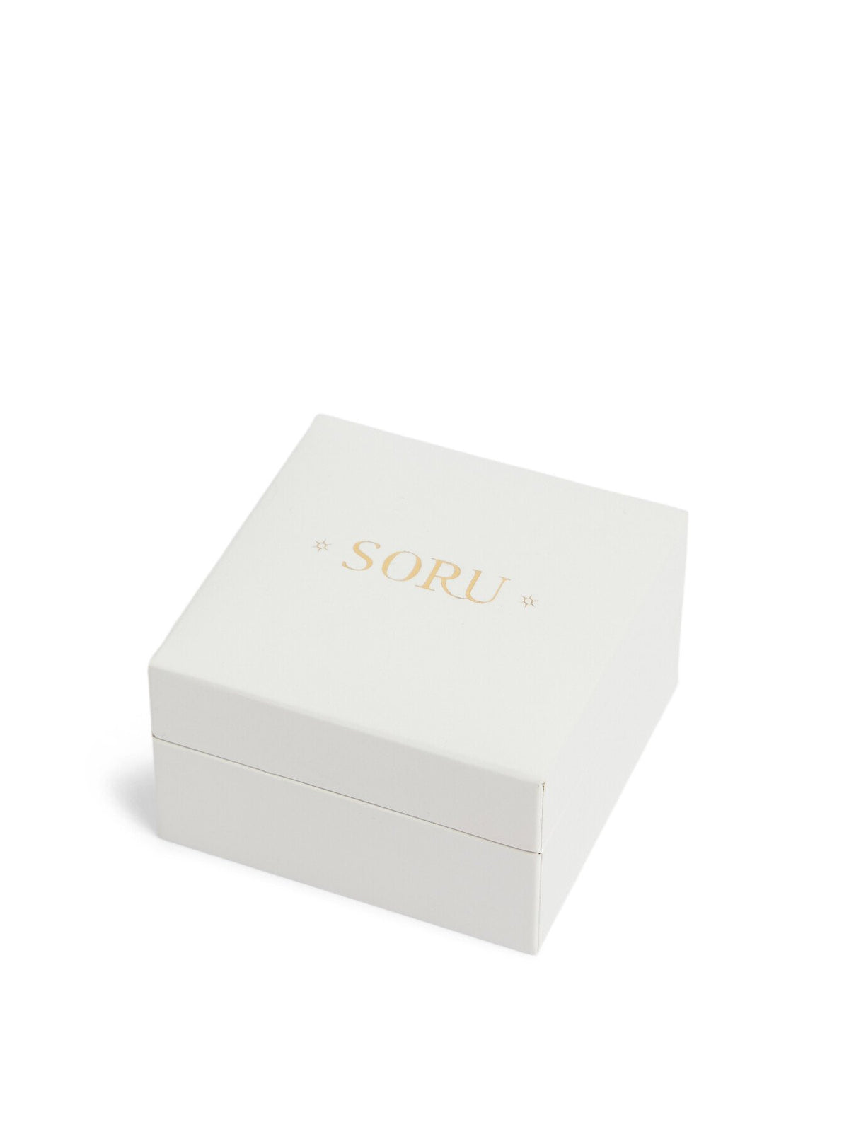 Clear Etruria Mini Hoops 18kt Gold Plated Silver