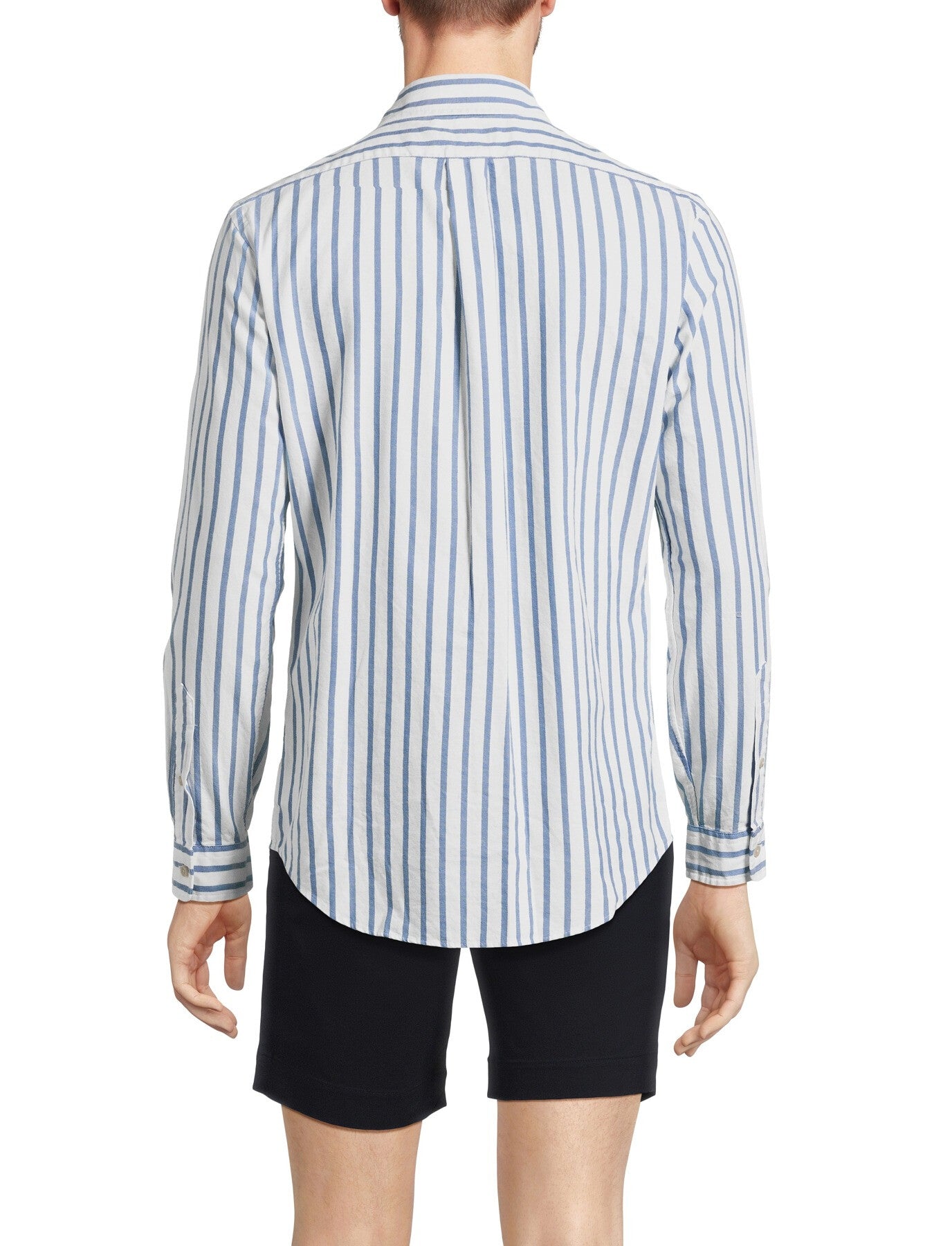 Custom Fit Stripe Oxford Shirt