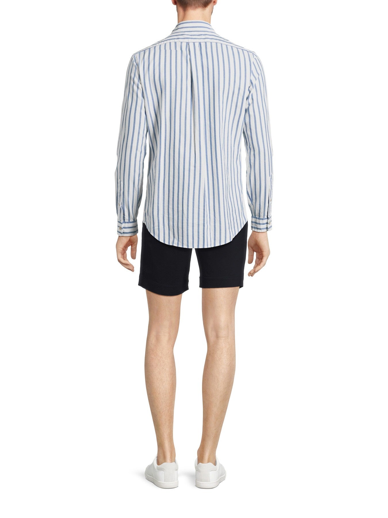 Custom Fit Stripe Oxford Shirt