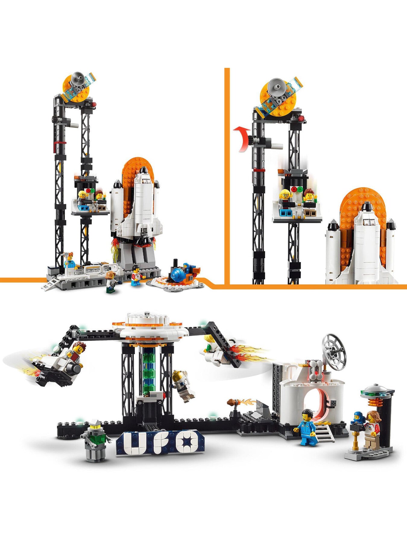 Space Roller Coaster 31142