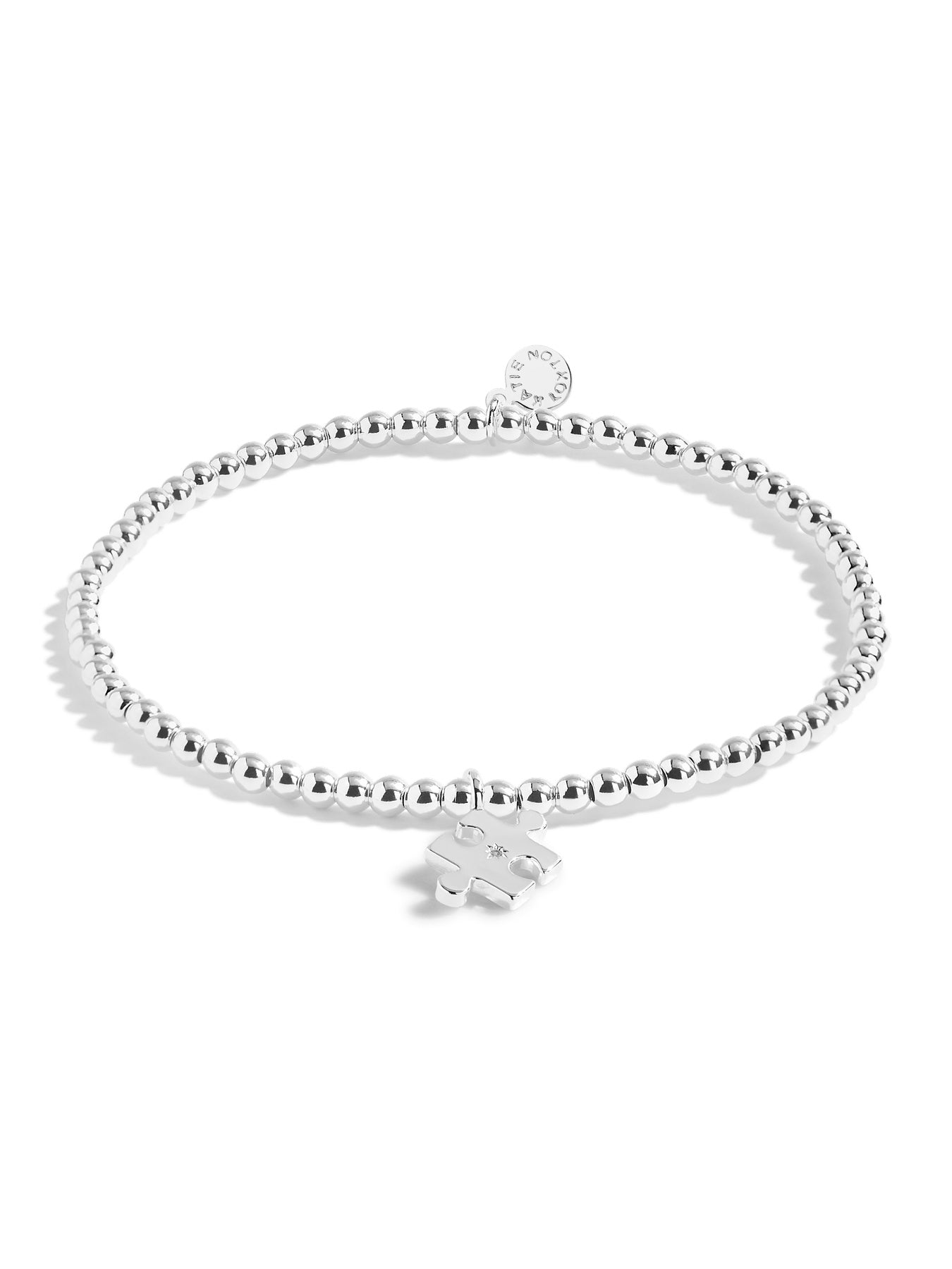 A Little Love You To Pieces Charm Bracelet Silver