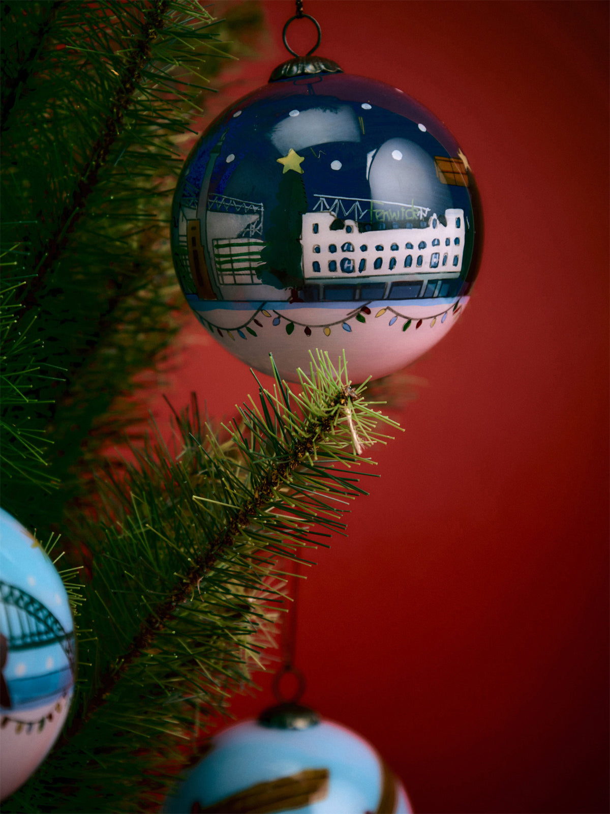 Newcastle Skyline Bauble