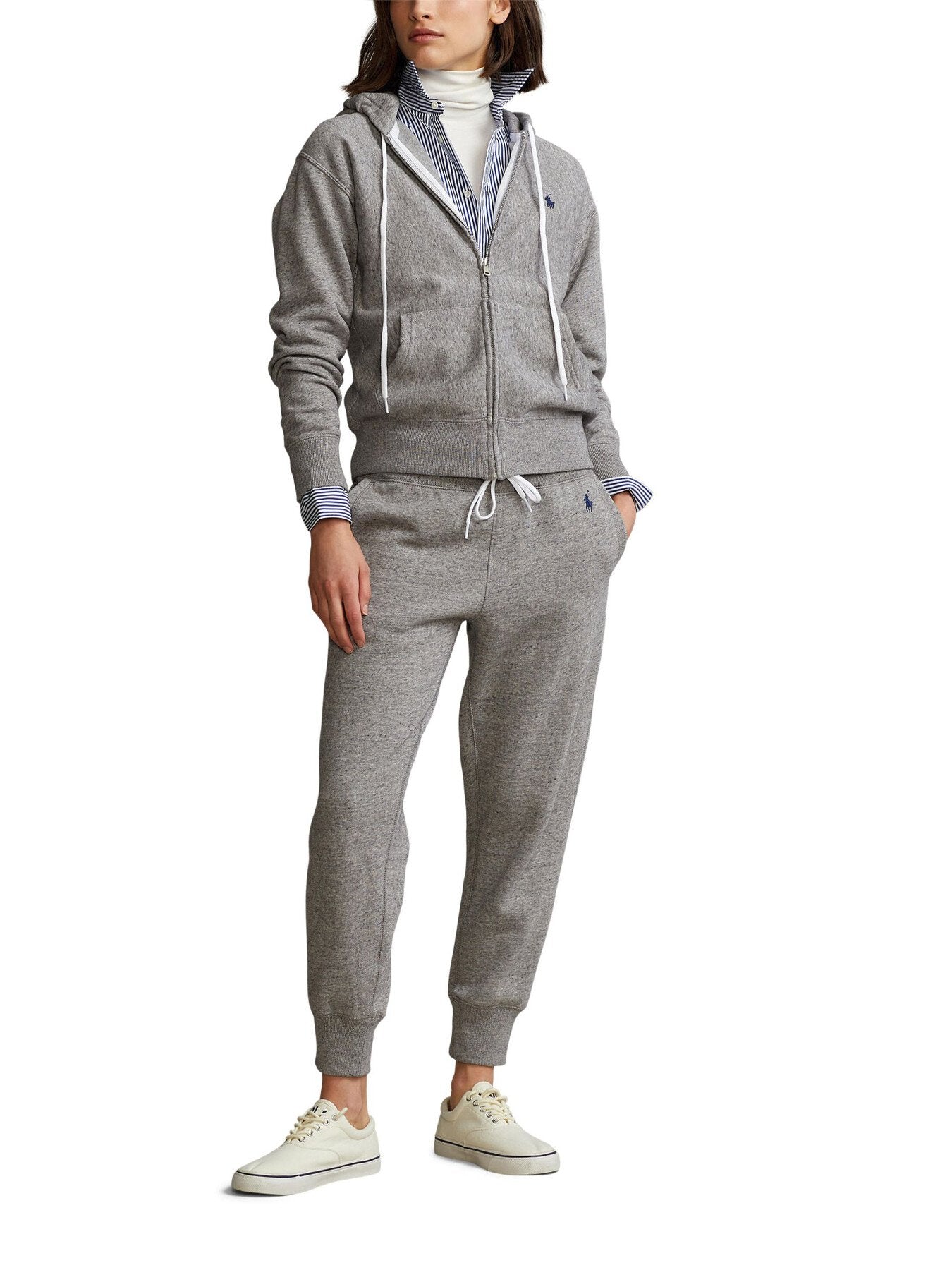 Long Sleeve Zip Sweatshirt