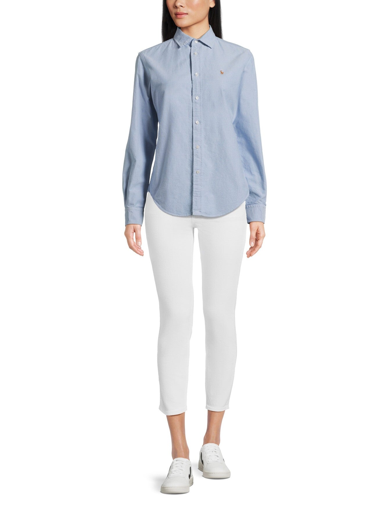 Long Sleeve Button Front Shirt