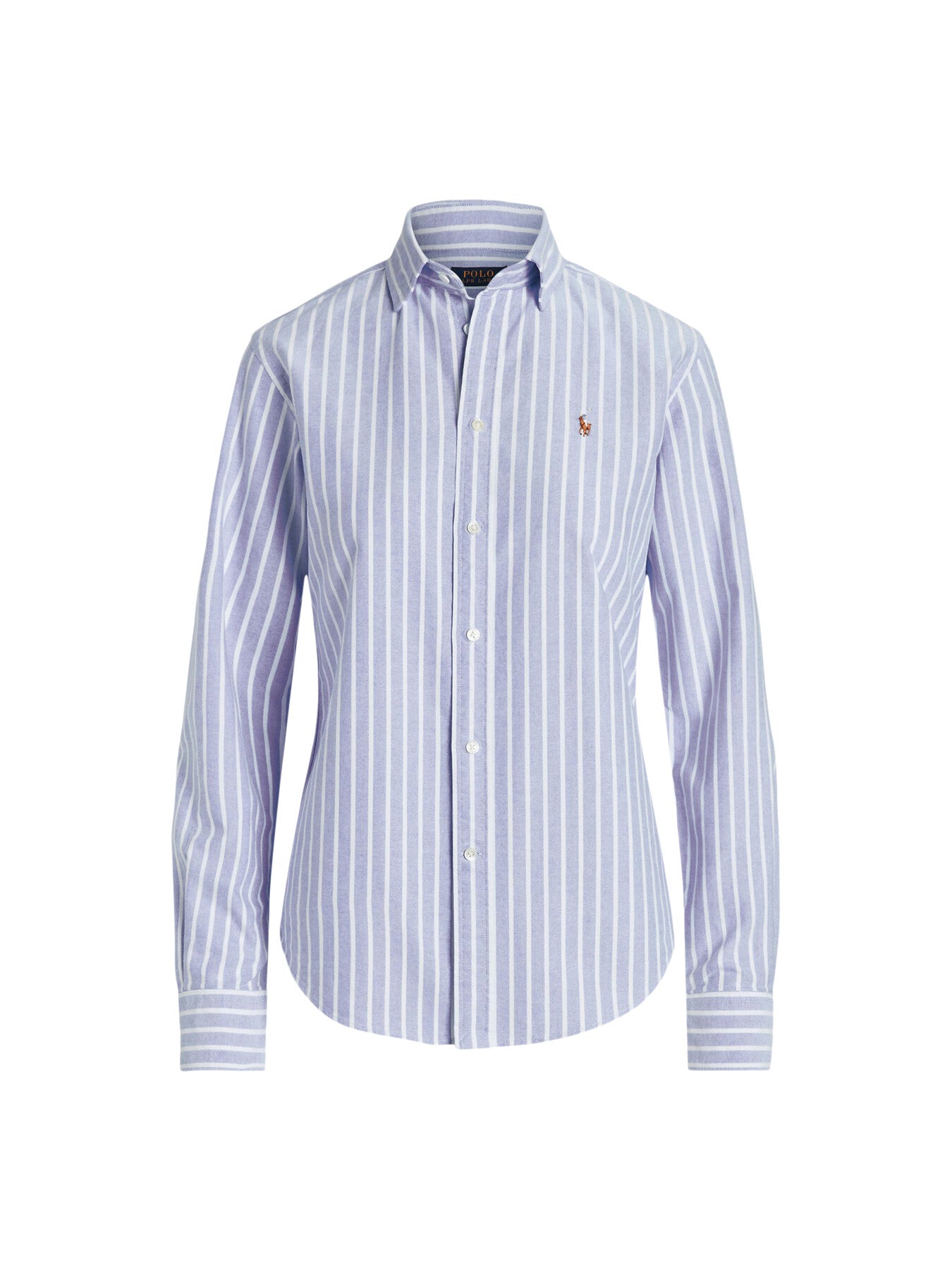 Long Sleeve Cotton Shirt Blue