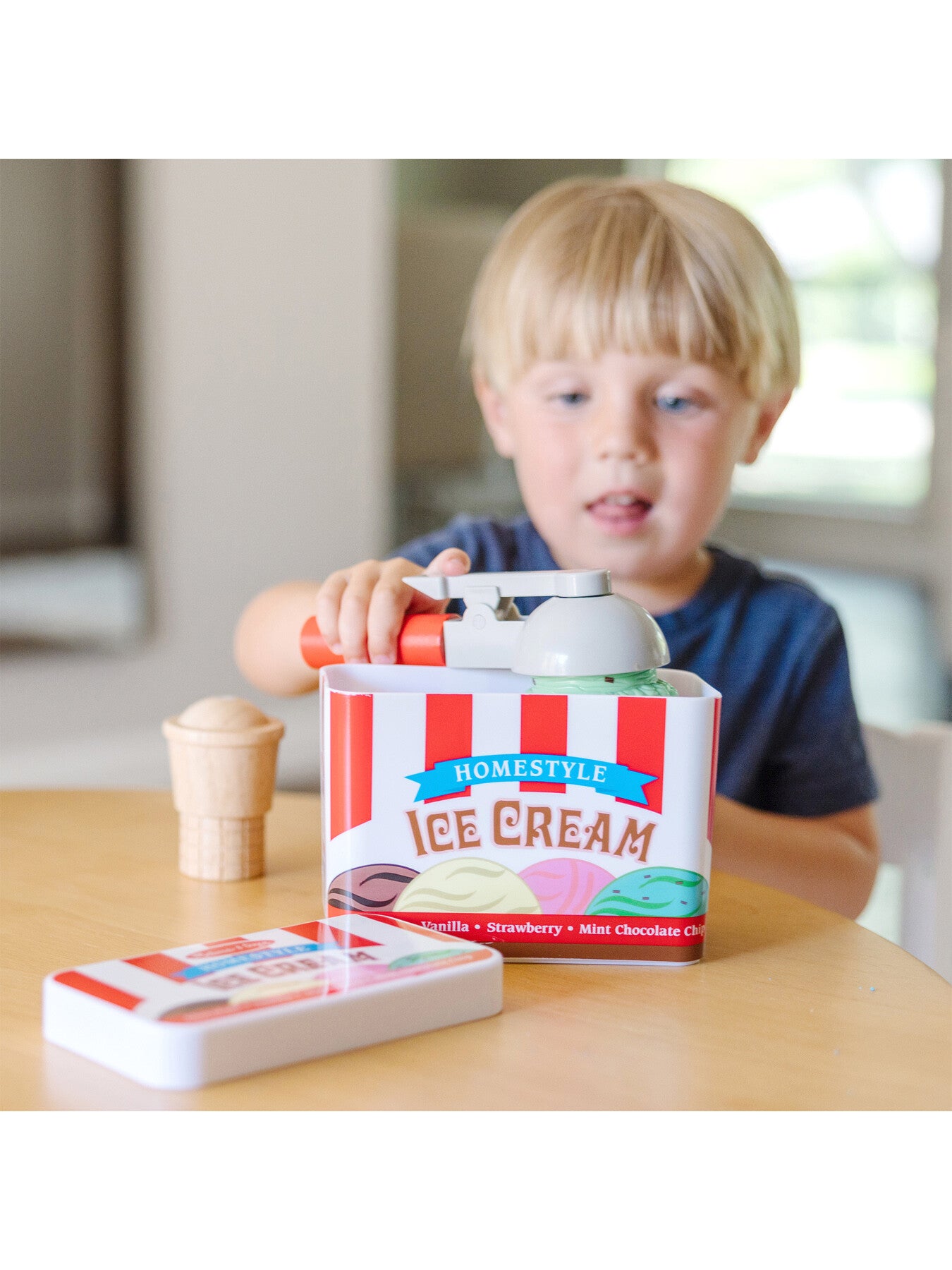 Scoop Stack Ice Cream Cone Playset