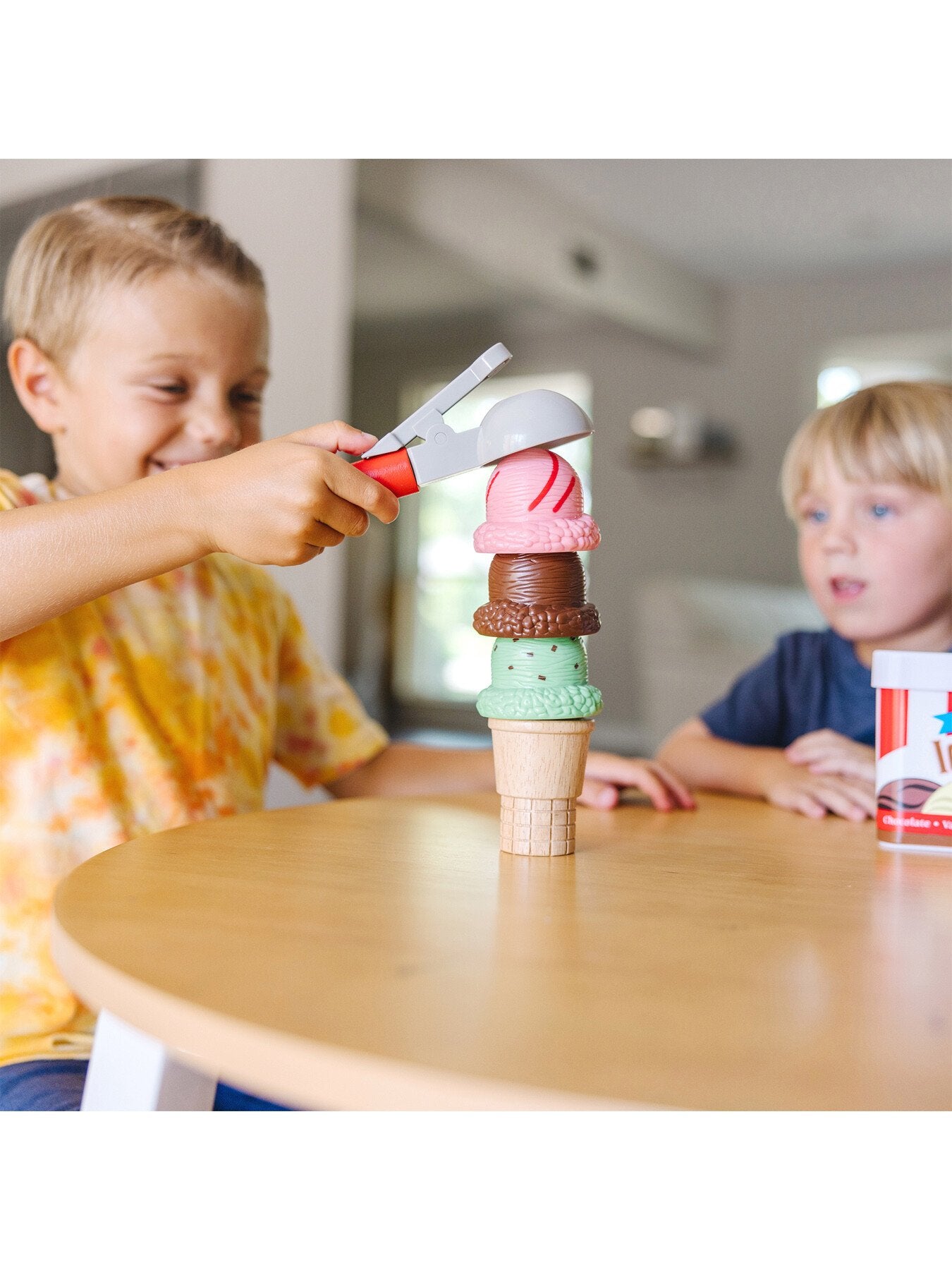 Scoop Stack Ice Cream Cone Playset